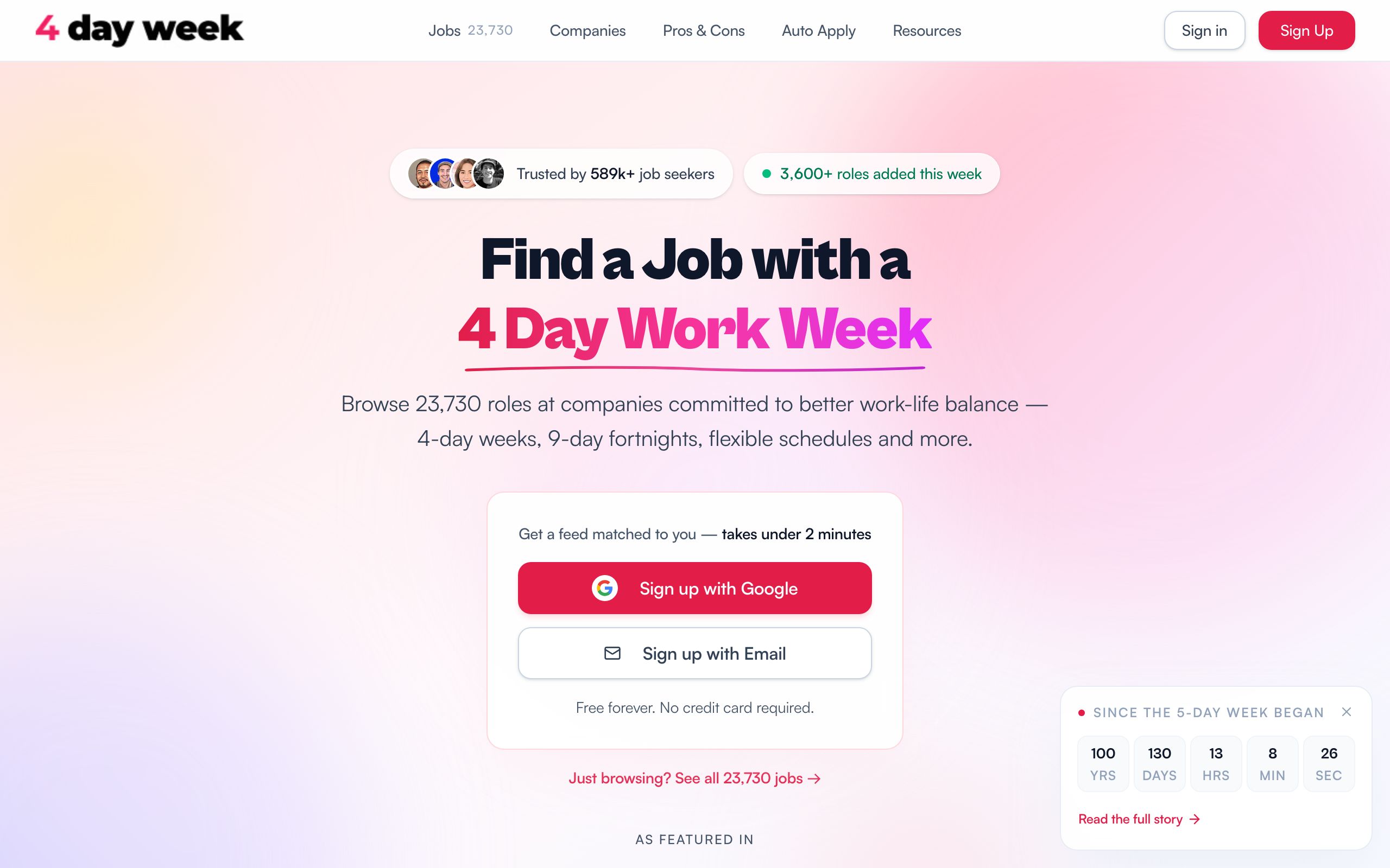 4 Day Week screenshot