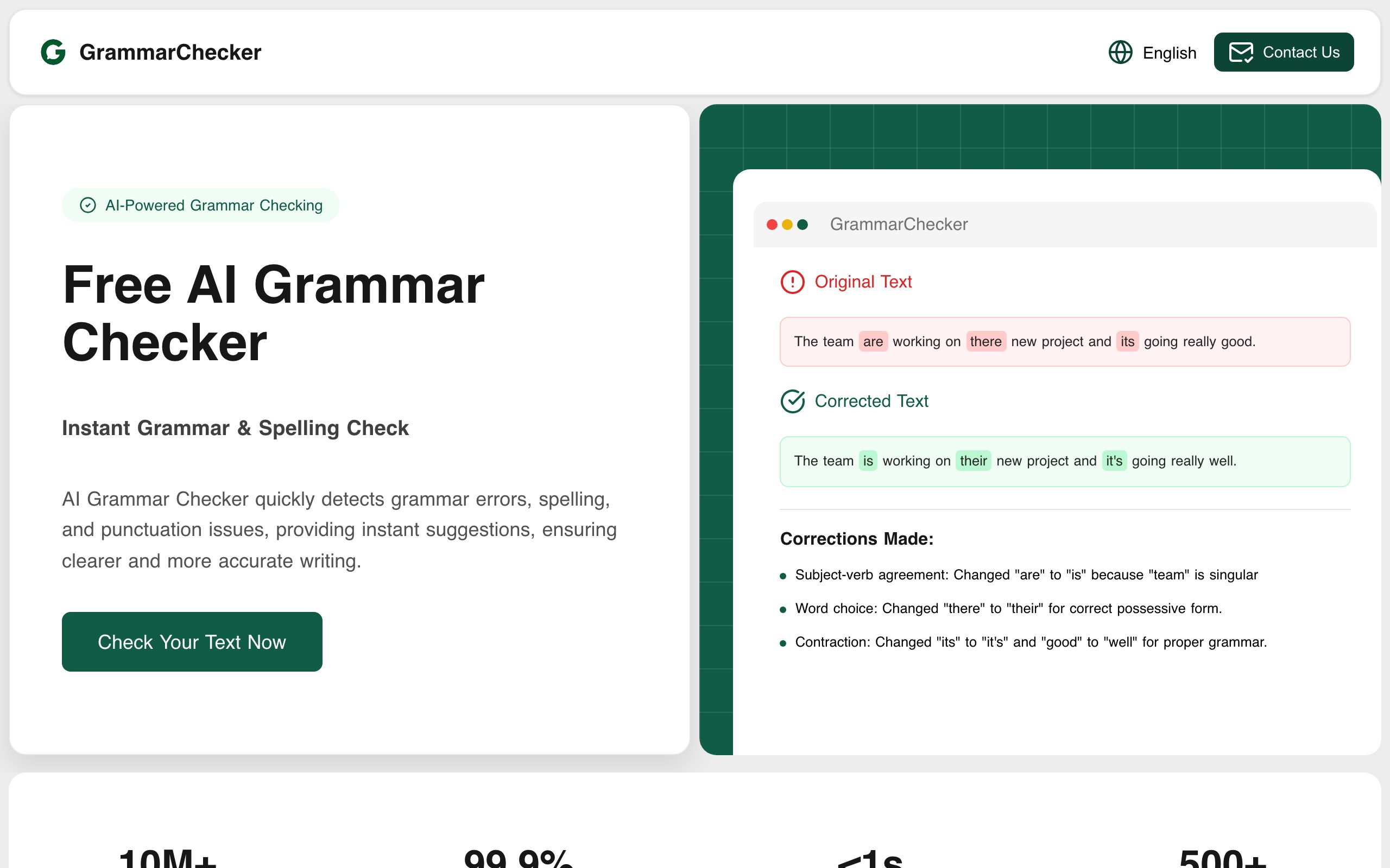 AI Grammar Checker screenshot