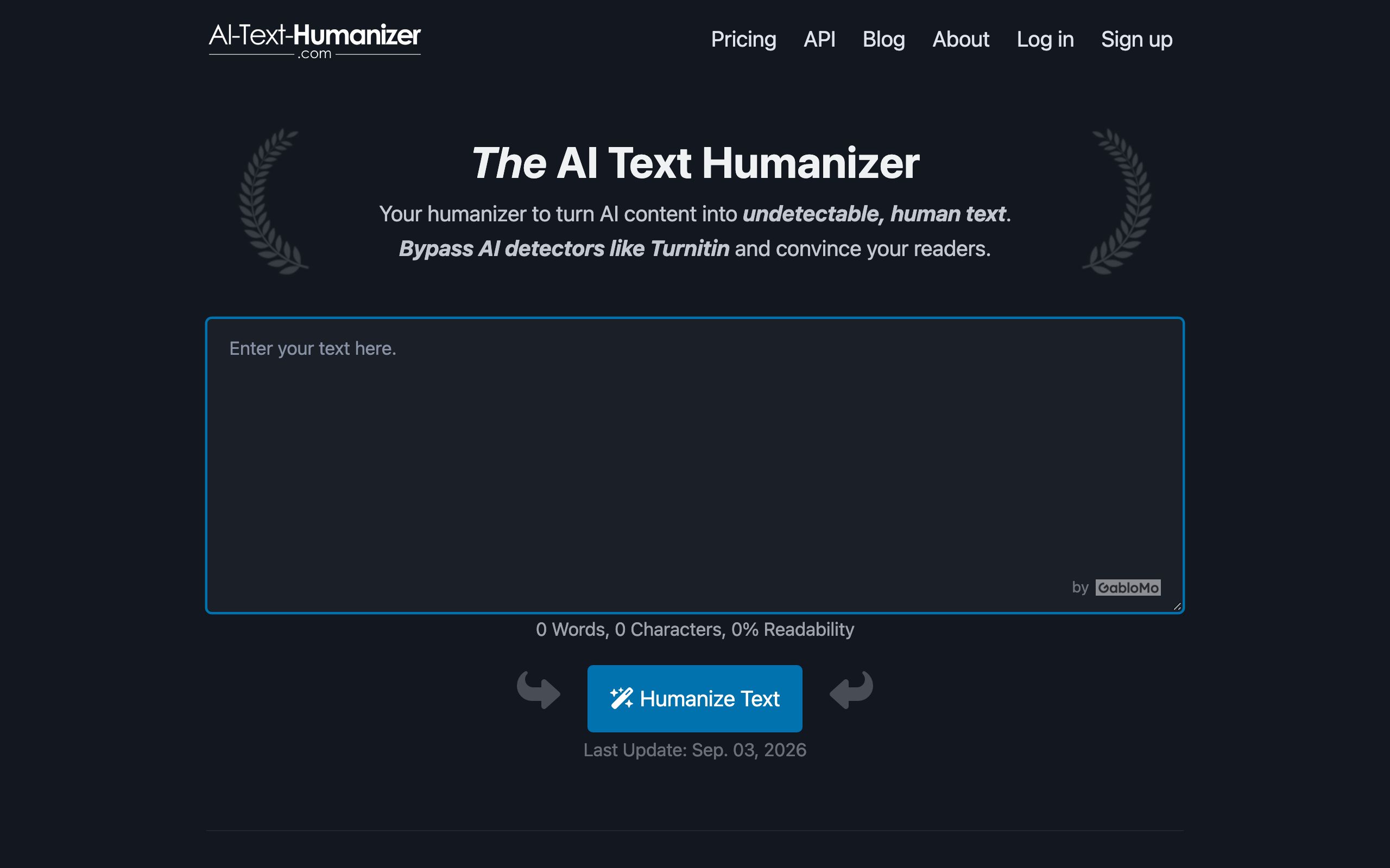 AI Text Humanizer screenshot