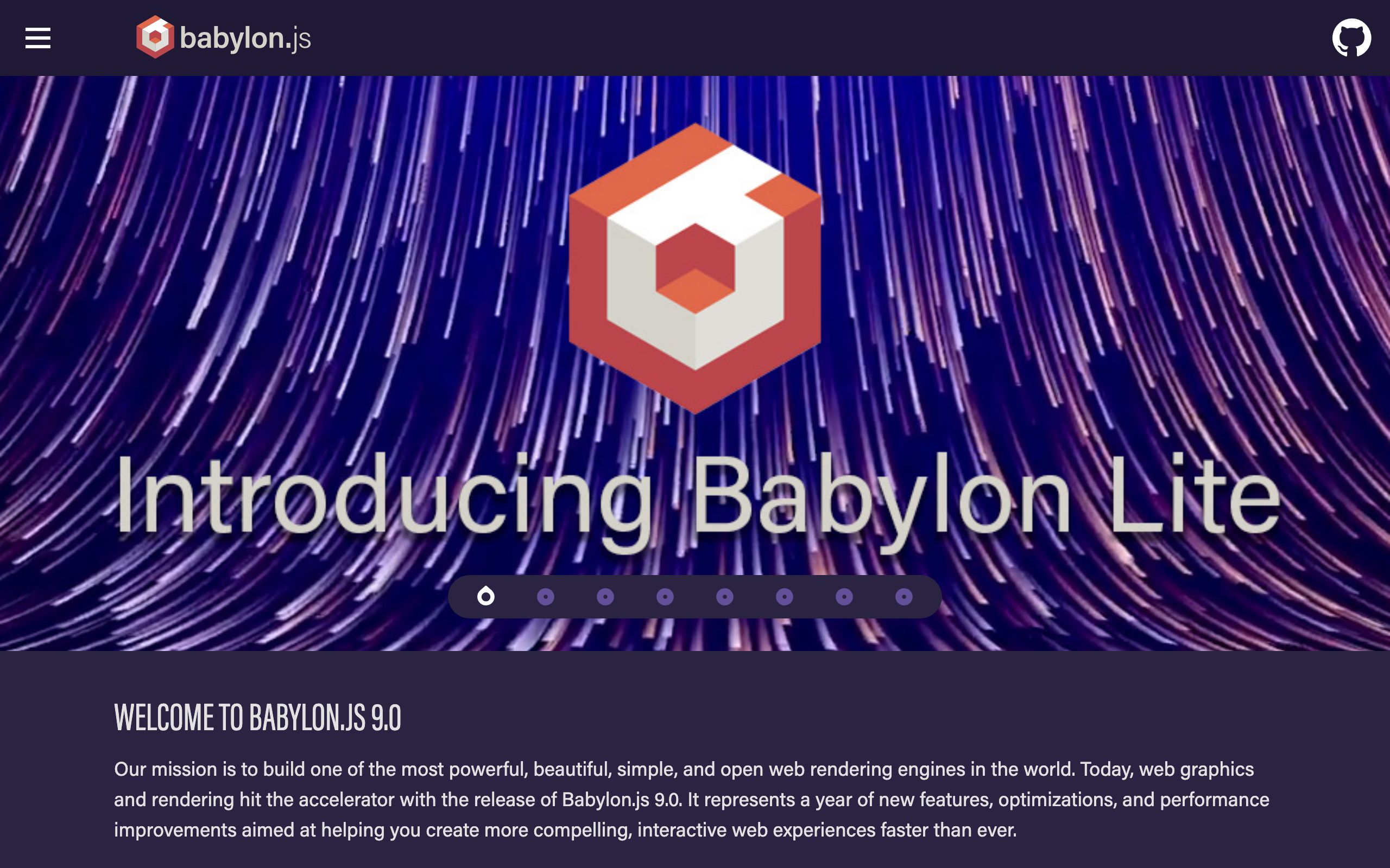 Babylon.js screenshot