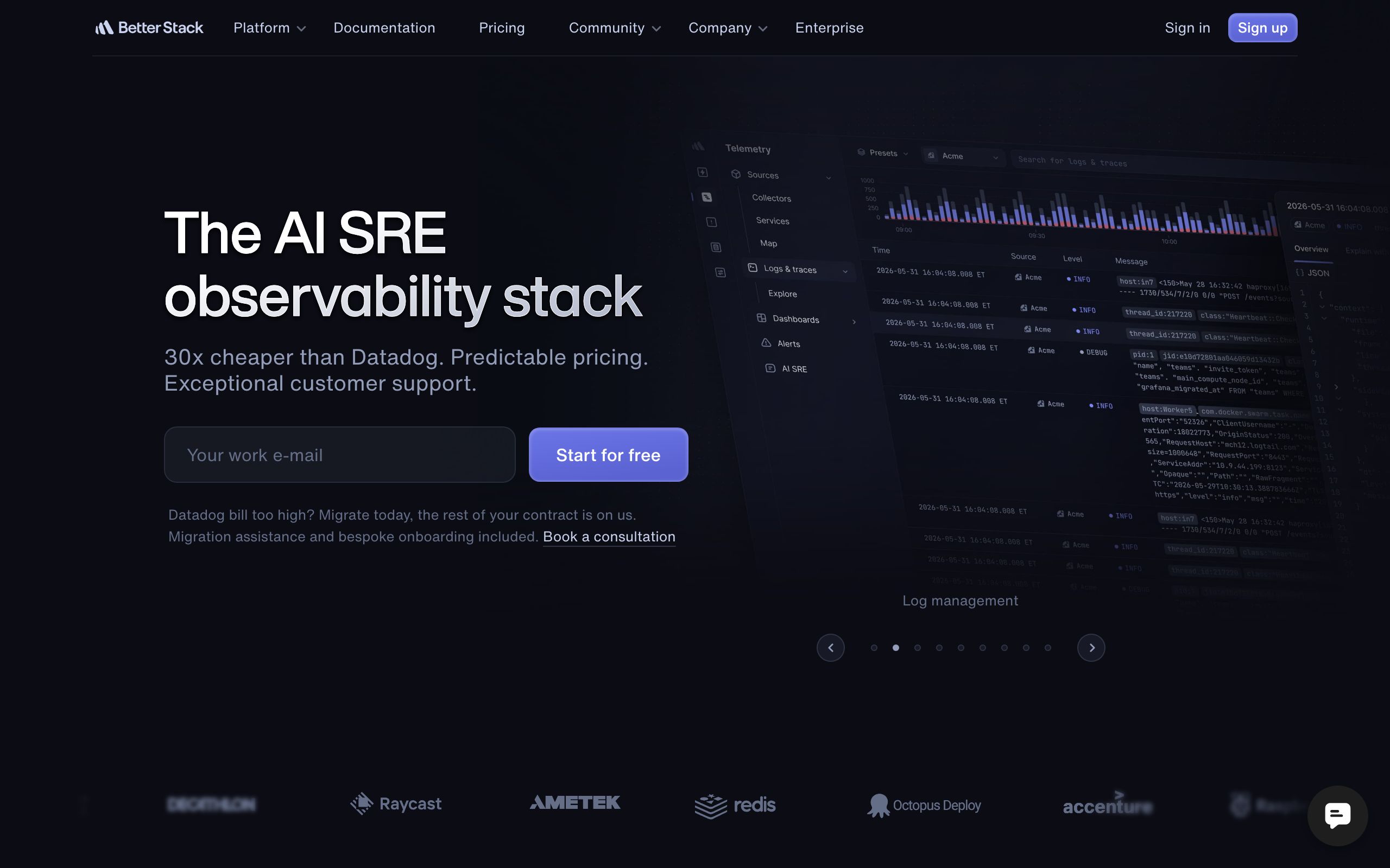 Better Stack screenshot