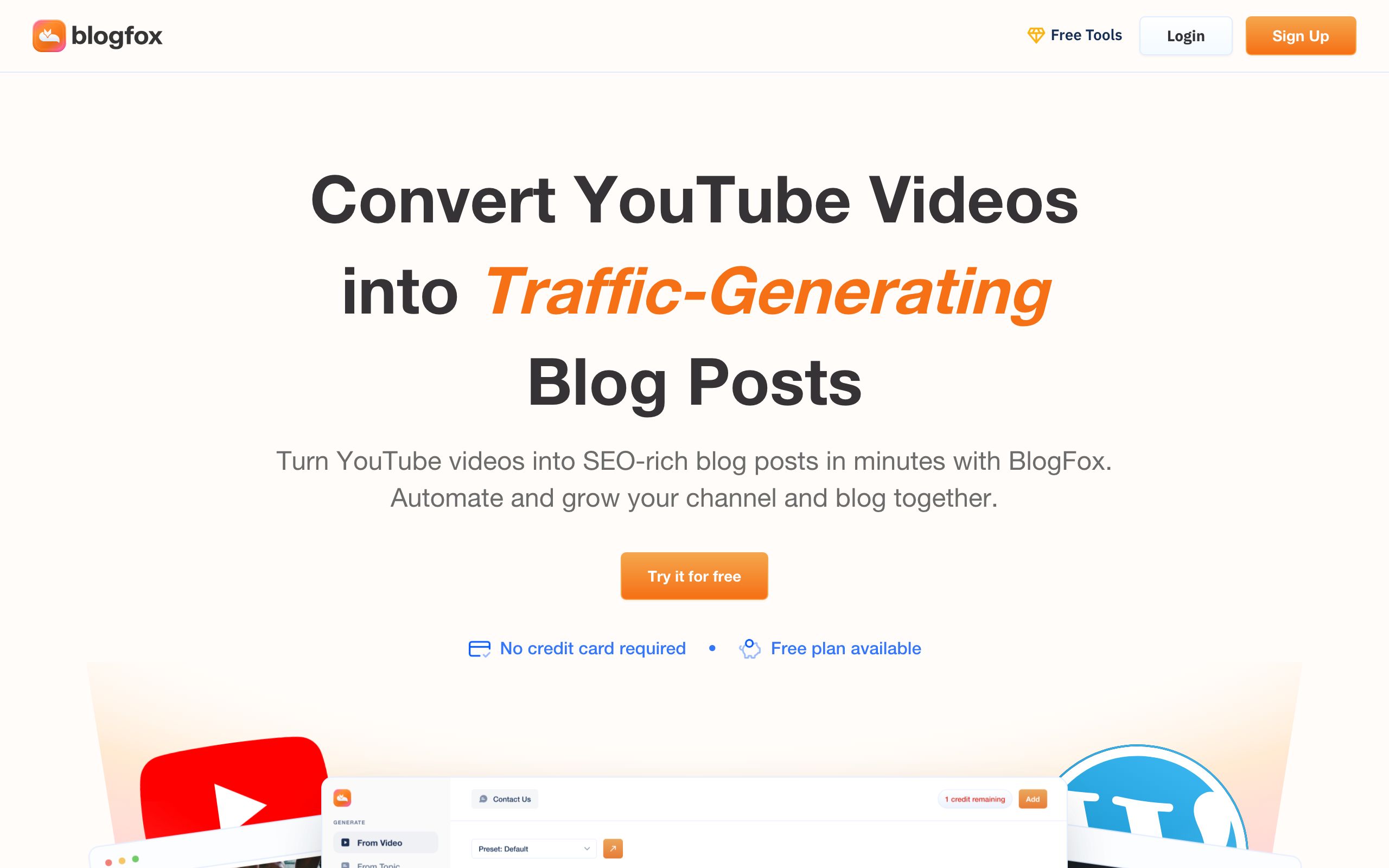 BlogFox screenshot