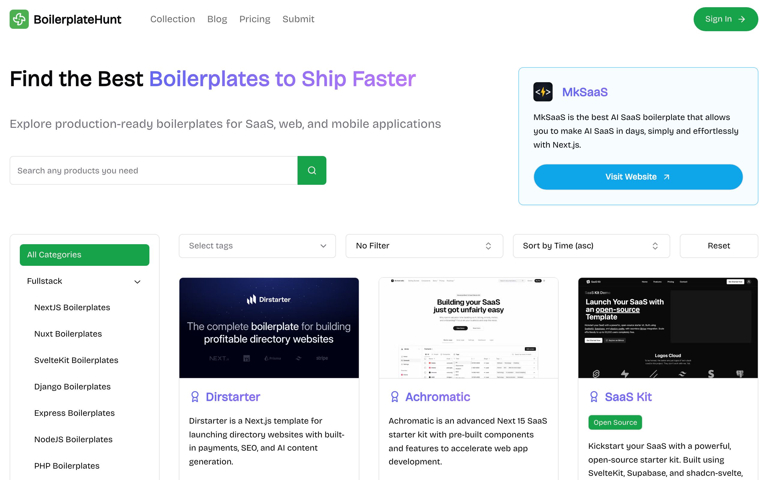 BoilerplateHunt screenshot