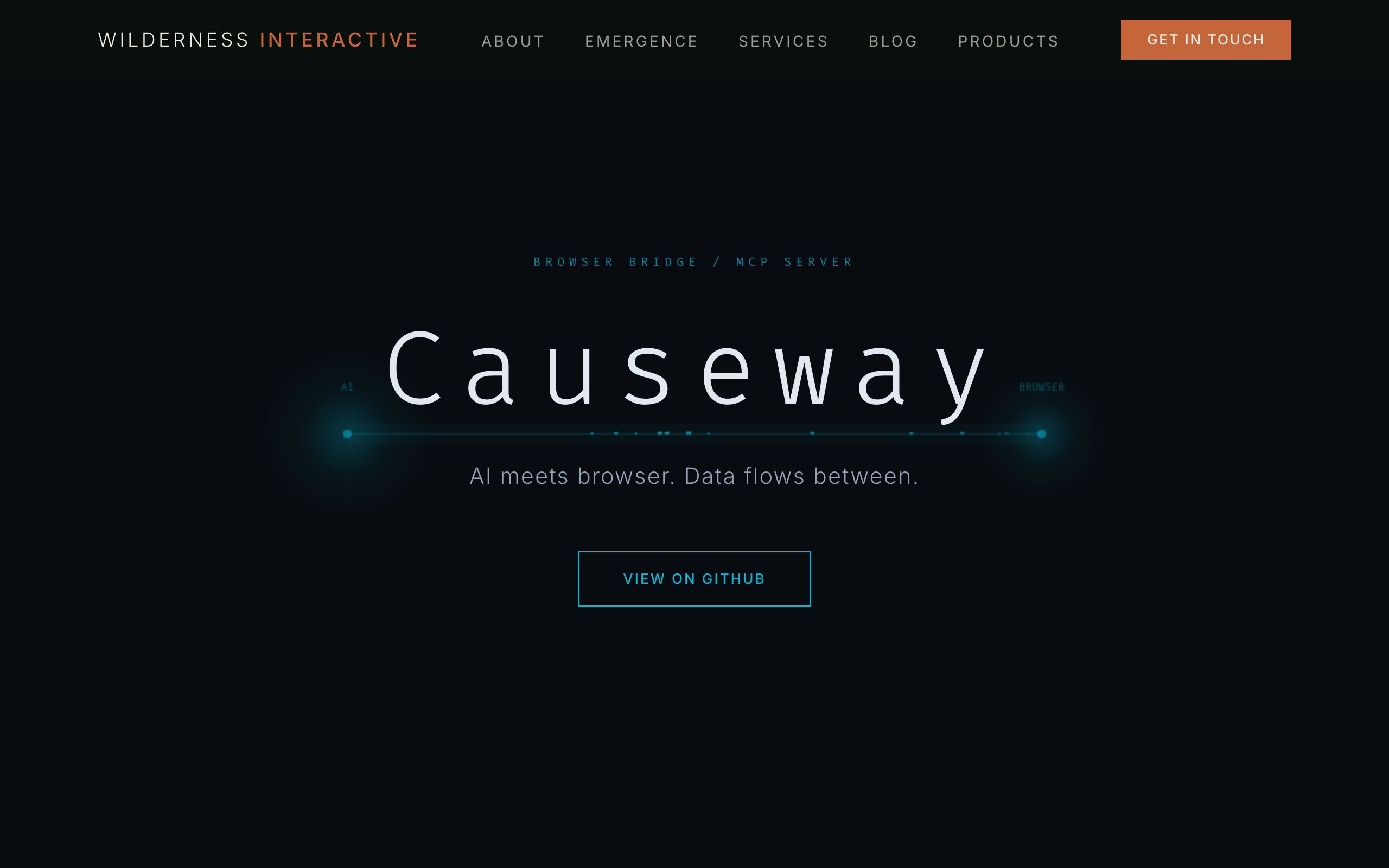 Causeway screenshot