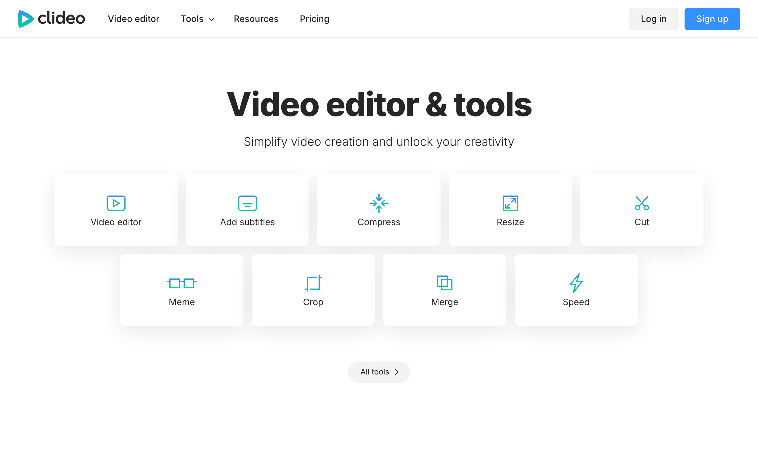 Clideo screenshot