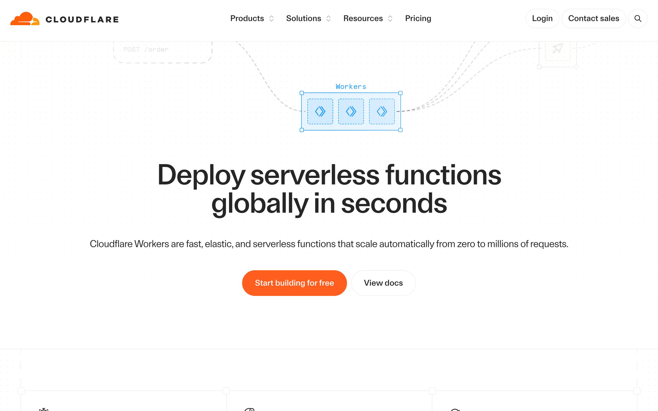 Cloudflare screenshot