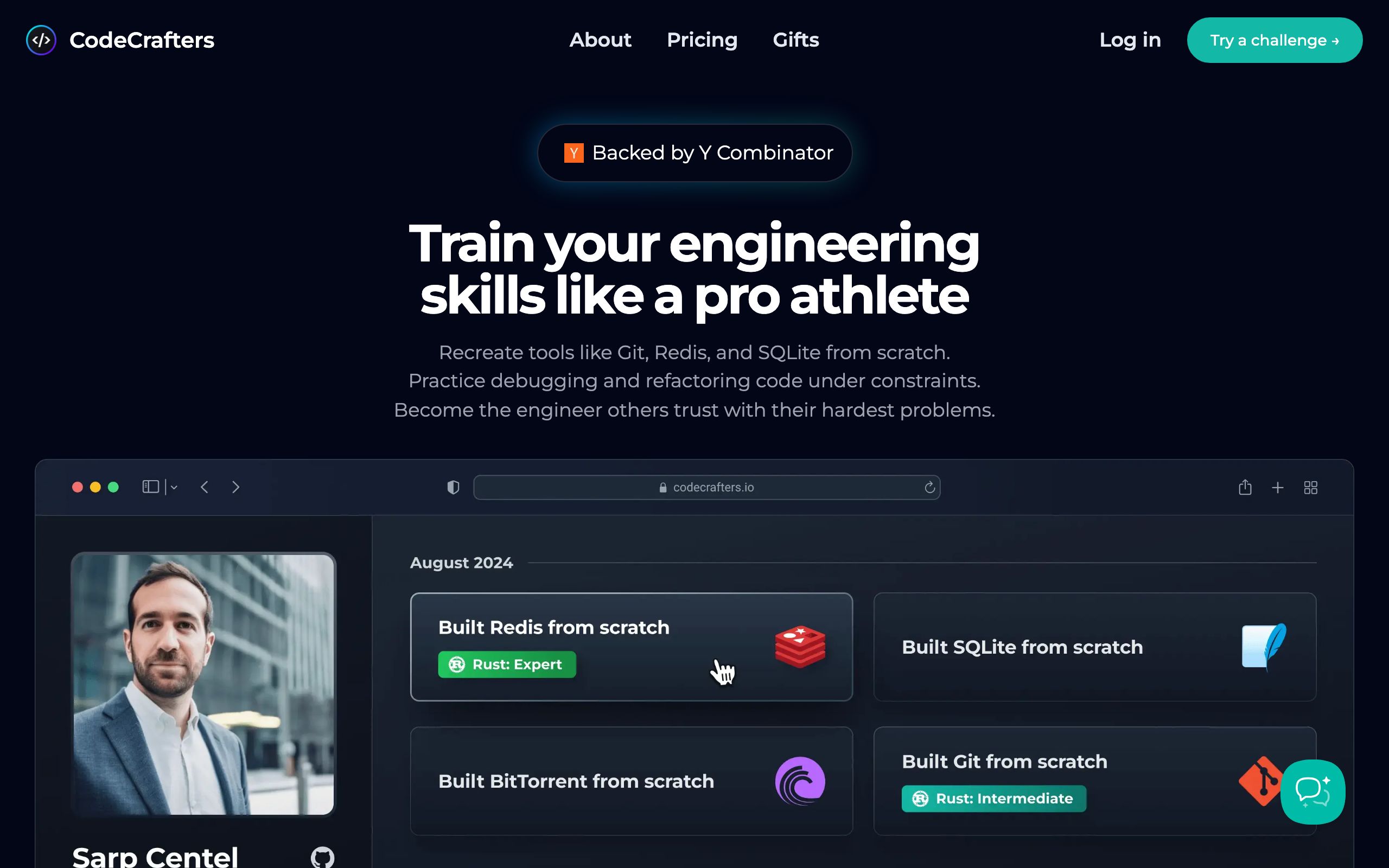 CodeCrafters screenshot