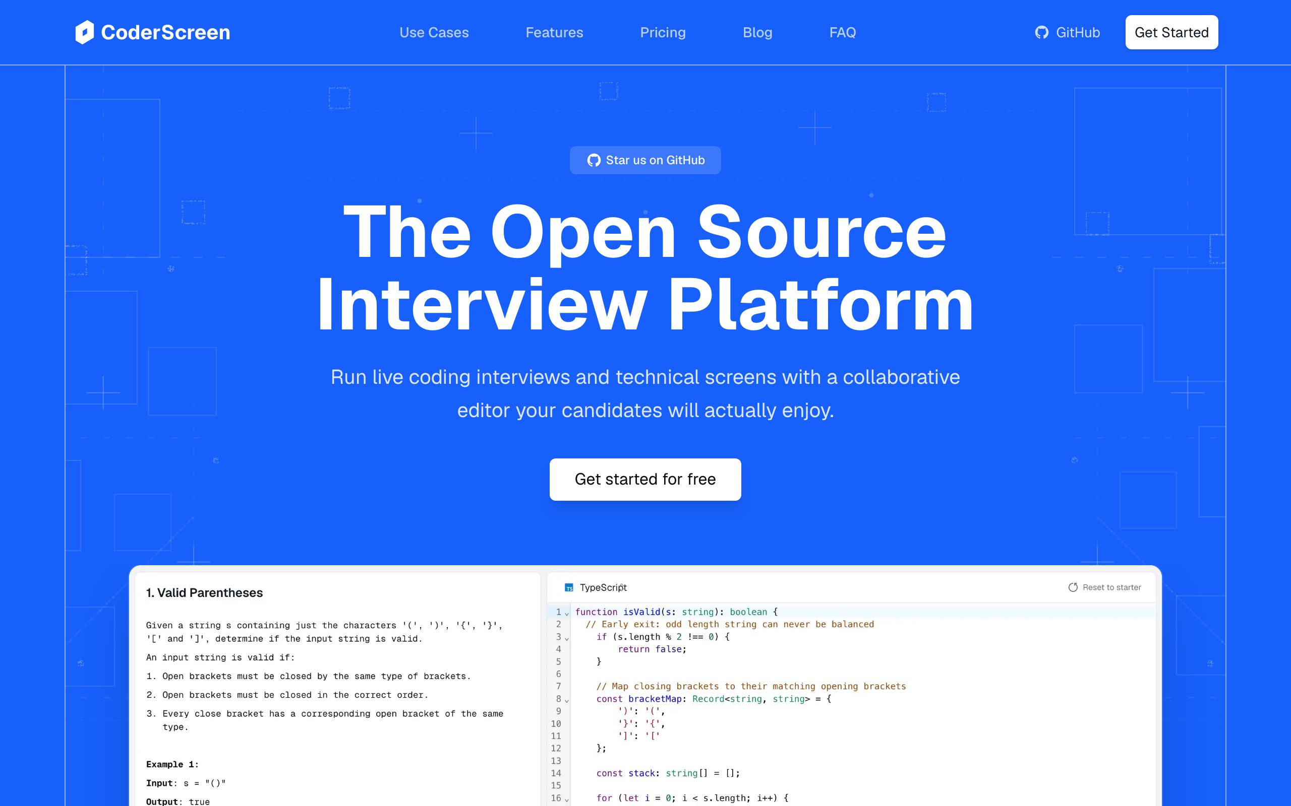 CoderScreen screenshot