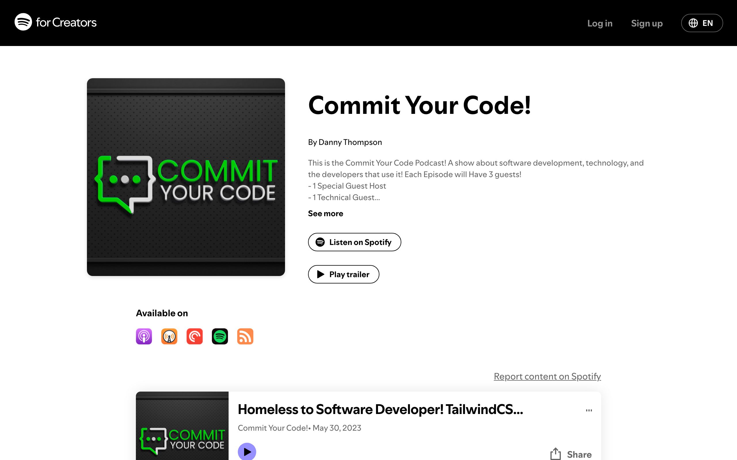 Commit Your Code screenshot