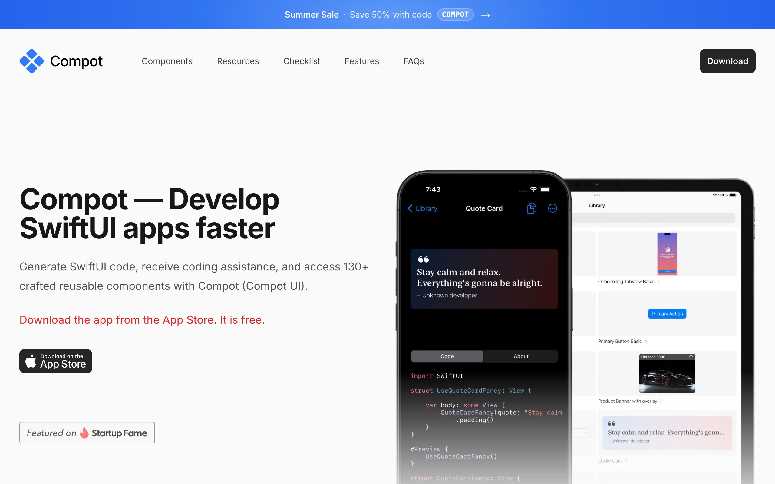 Compot screenshot