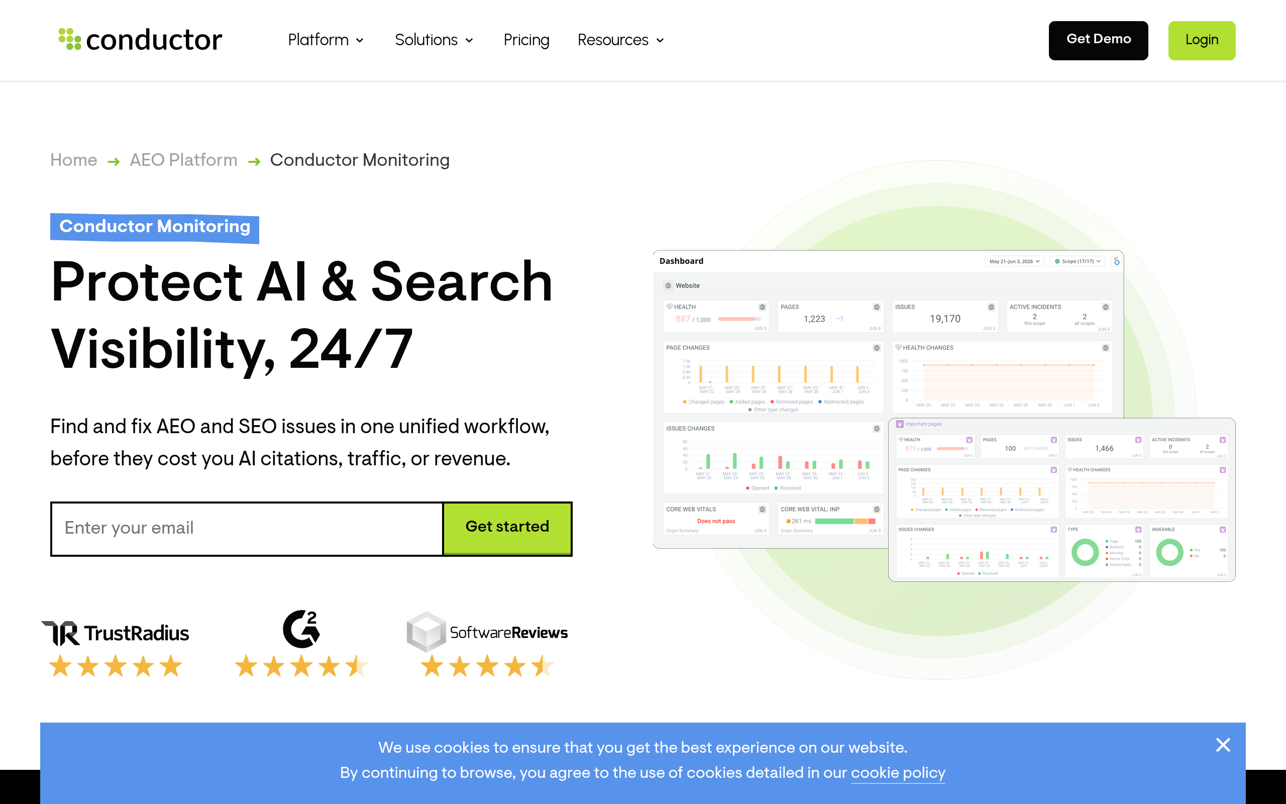 Conductor Monitoring screenshot