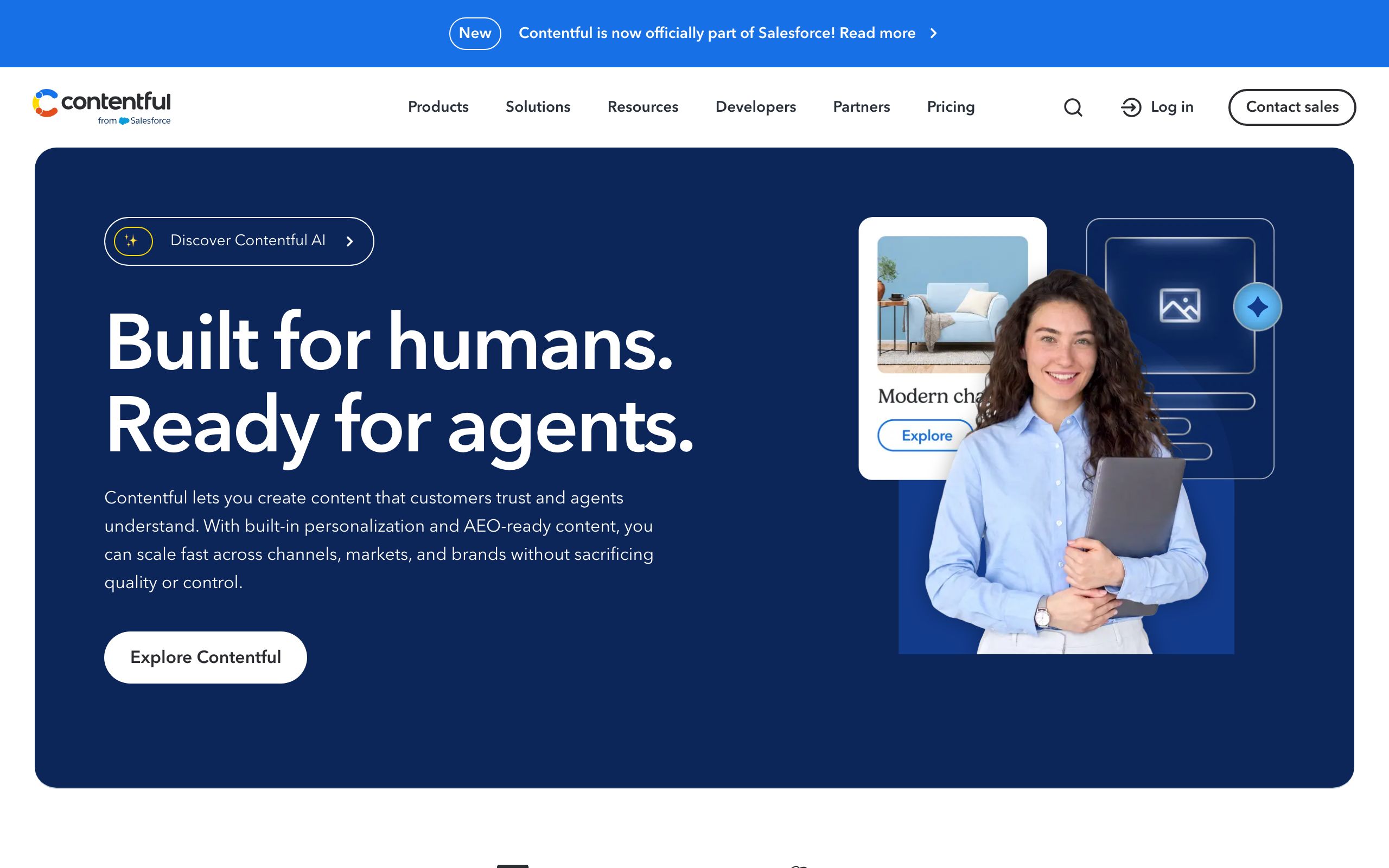 Contentful screenshot