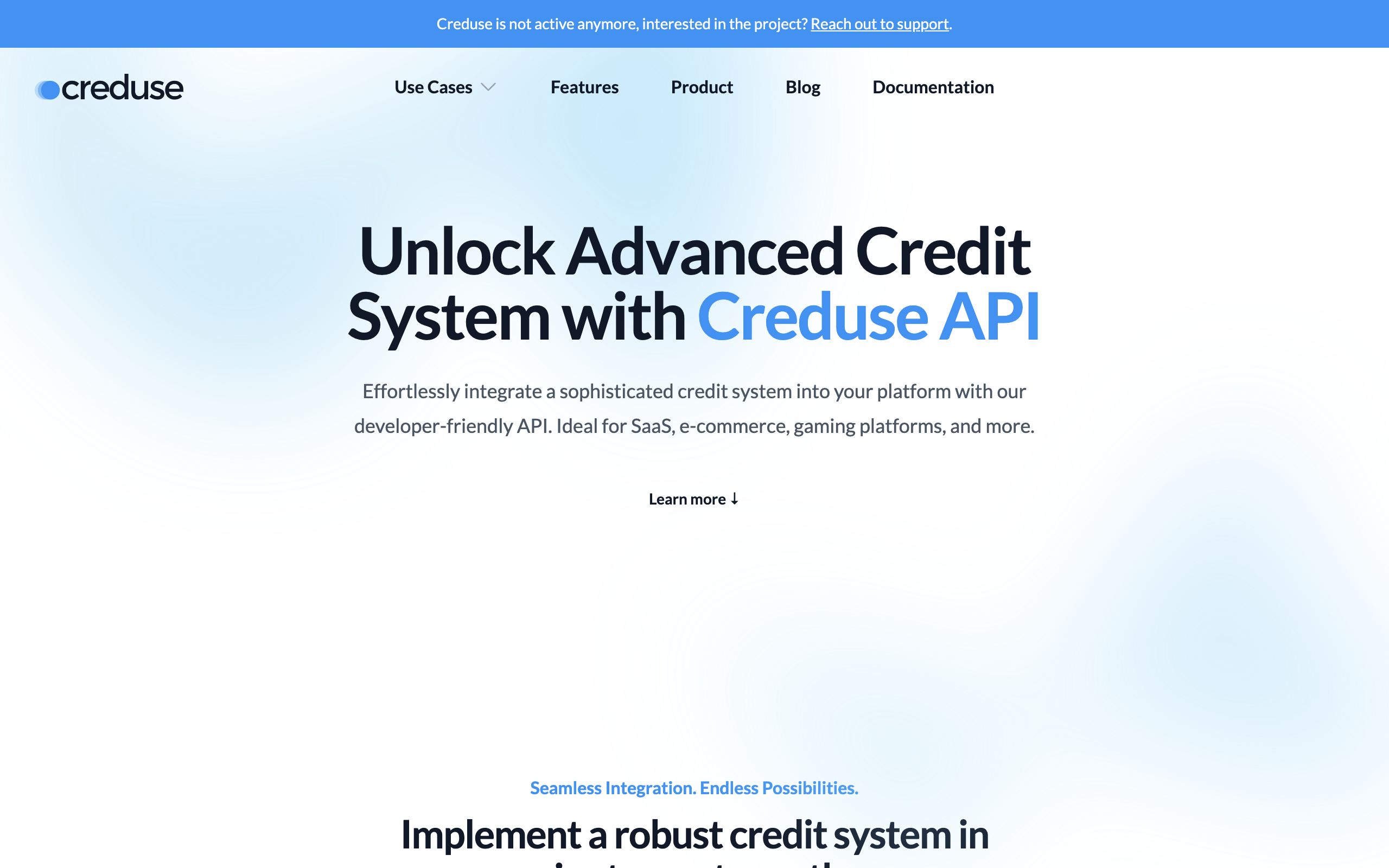 Creduse screenshot