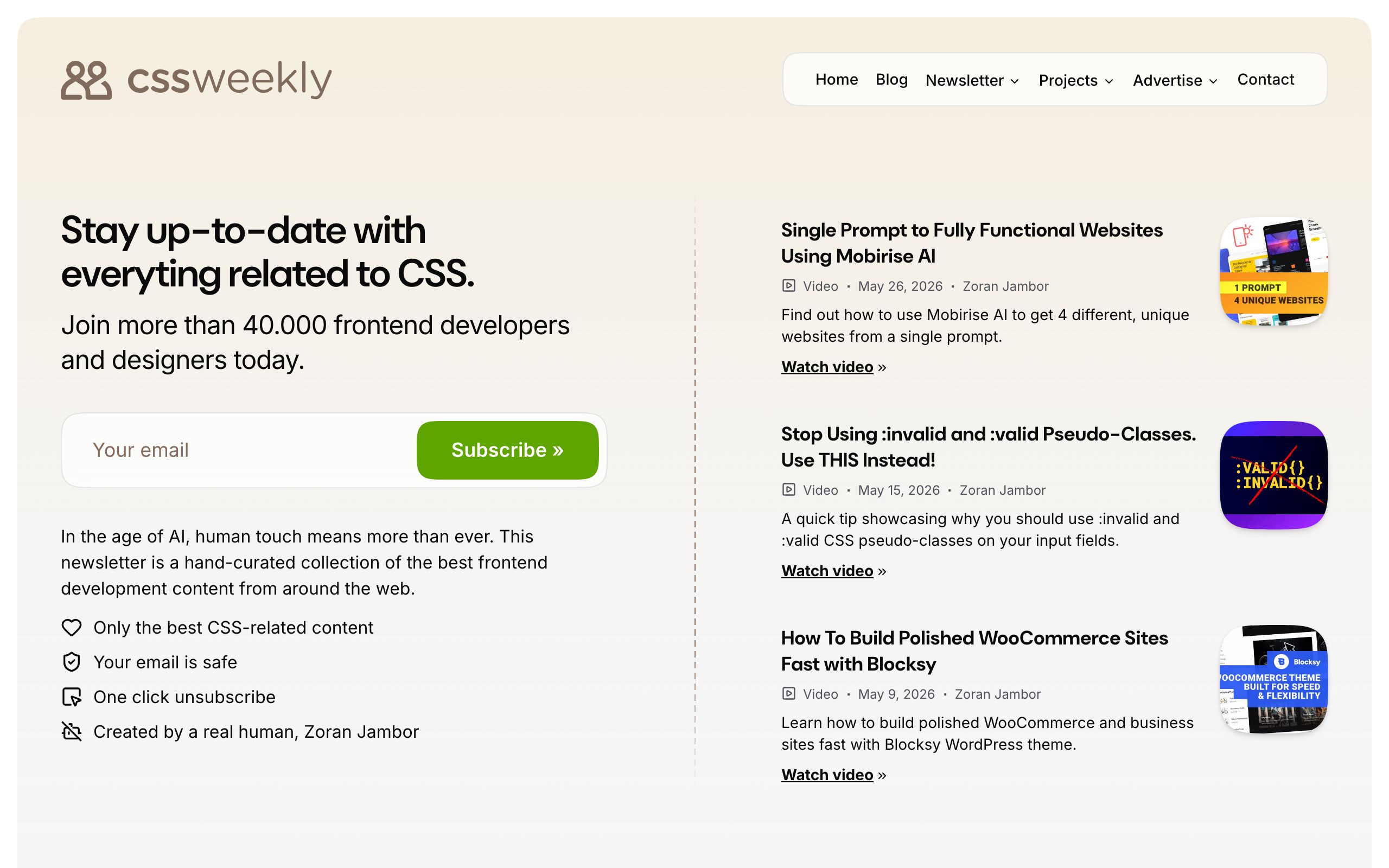 CSS Weekly screenshot