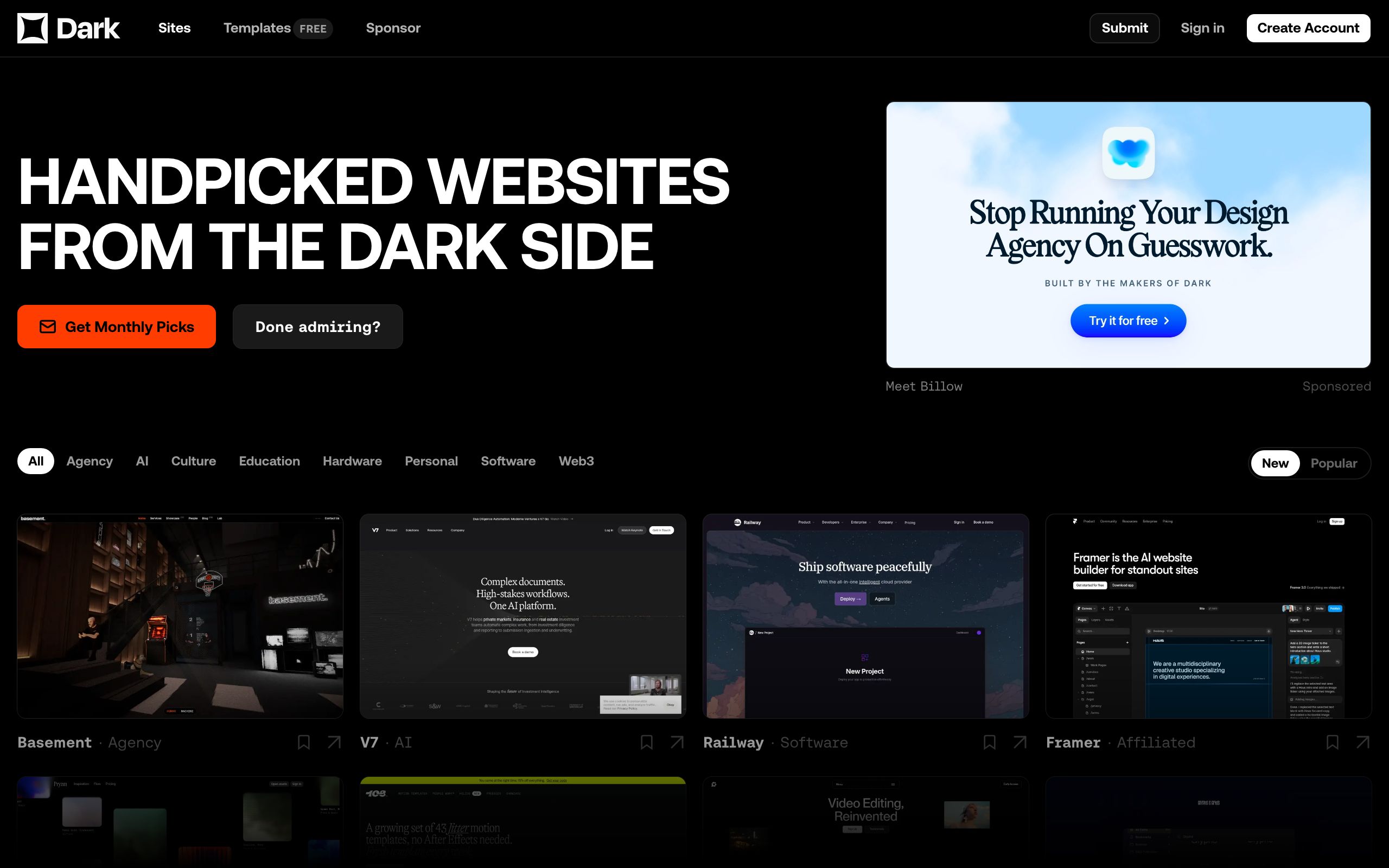 Dark screenshot