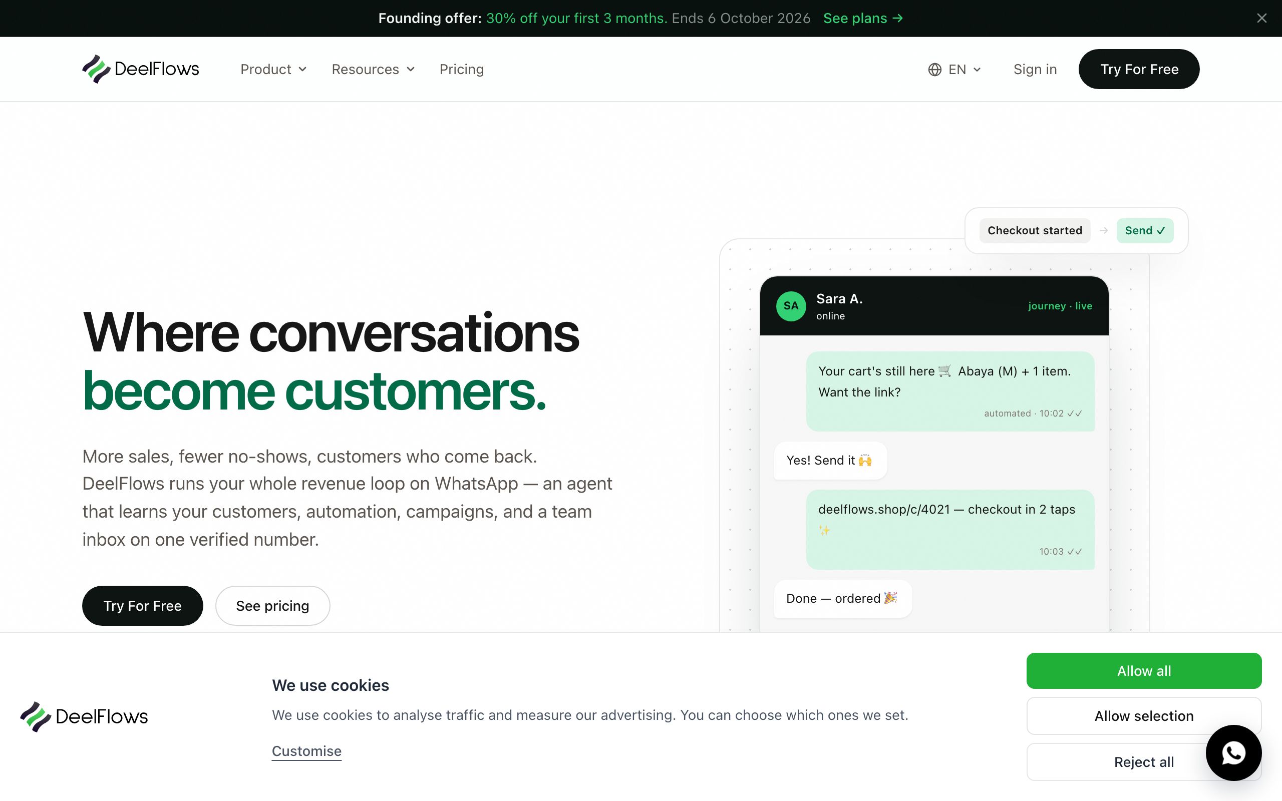 Deel Flows screenshot