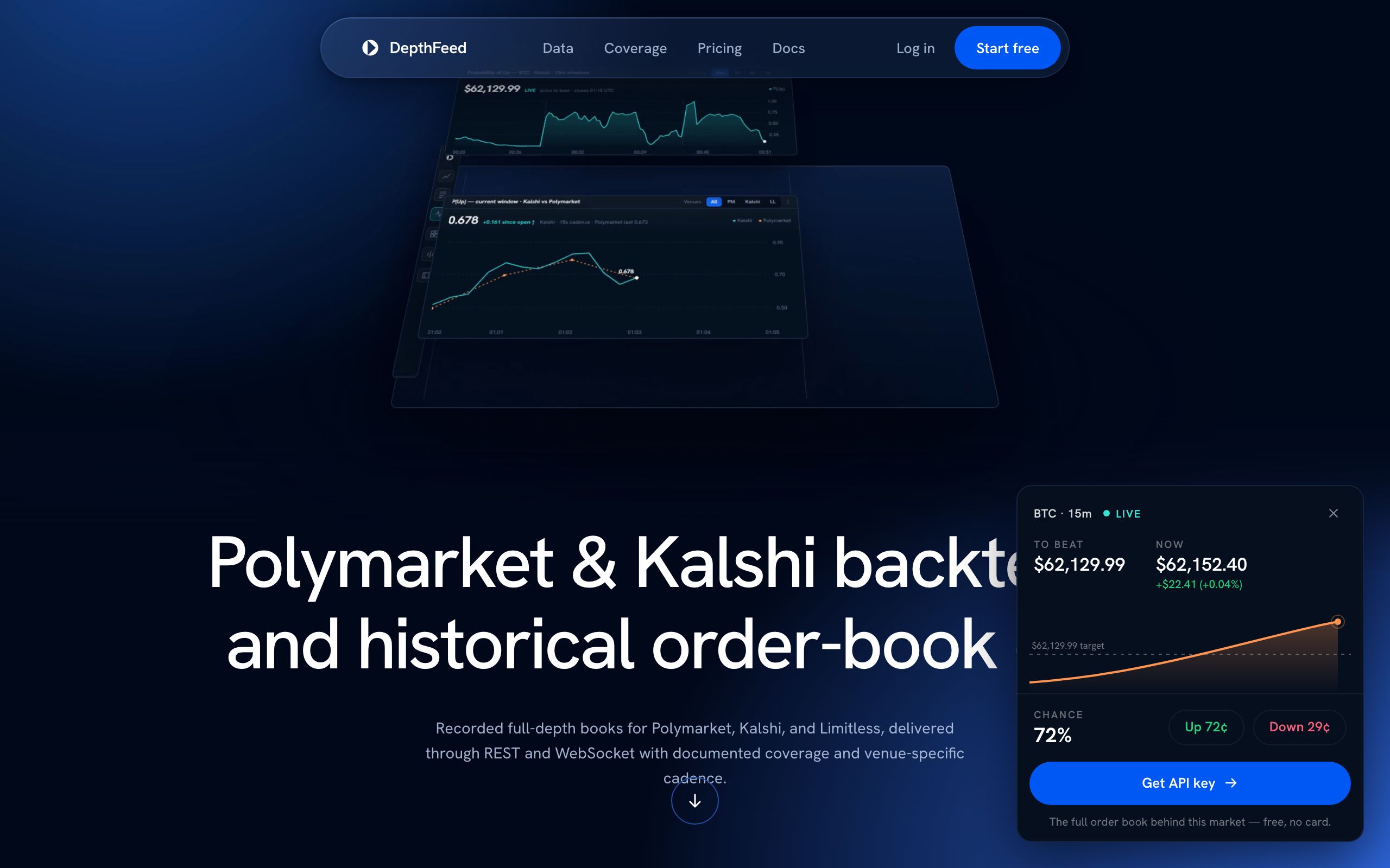 DepthFeed screenshot