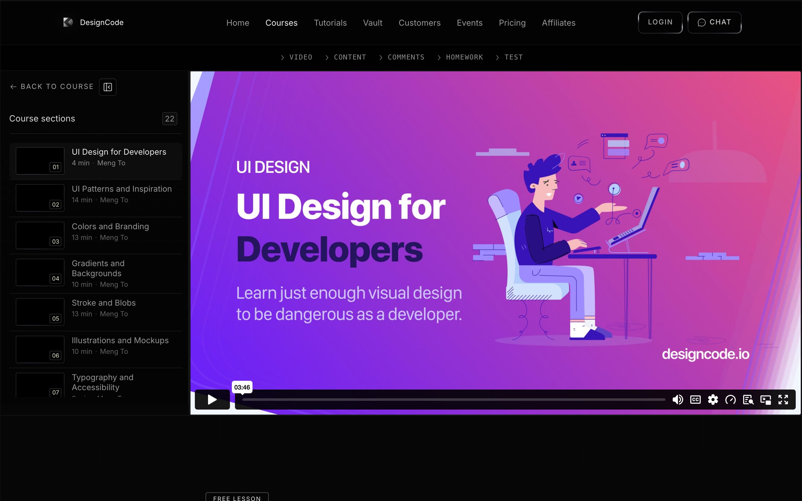 DesignCode screenshot