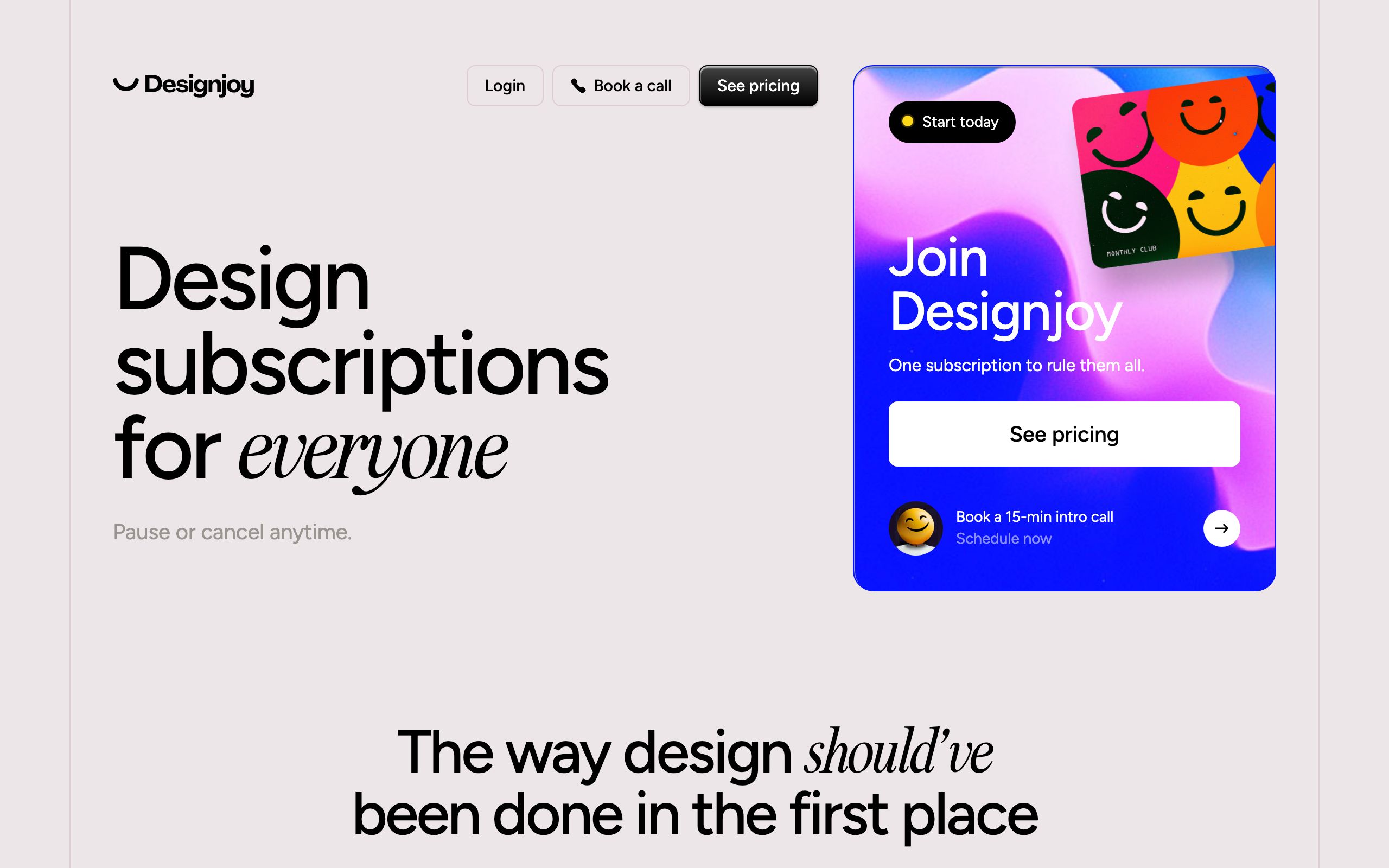 DesignJoy screenshot