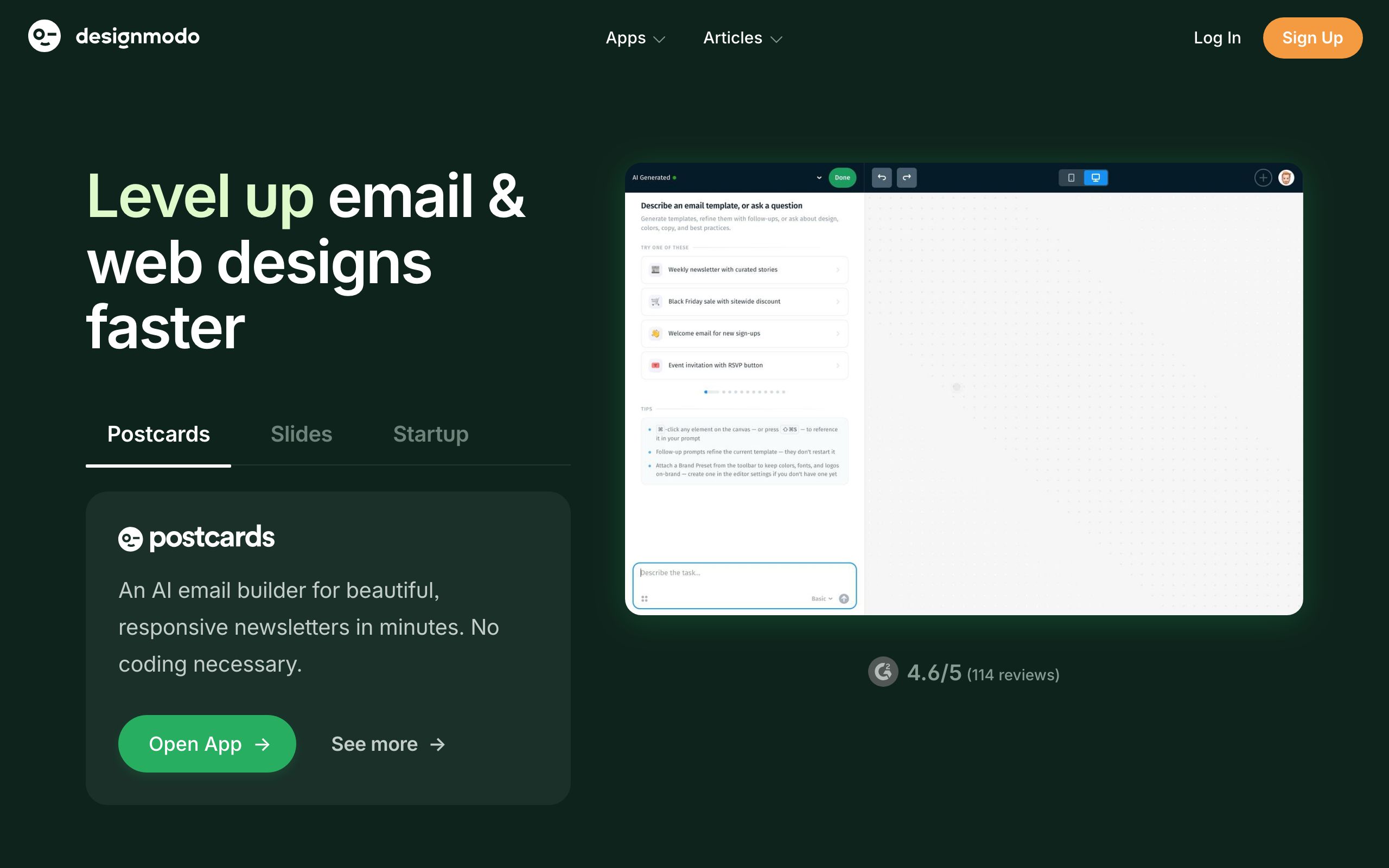 Designmodo screenshot