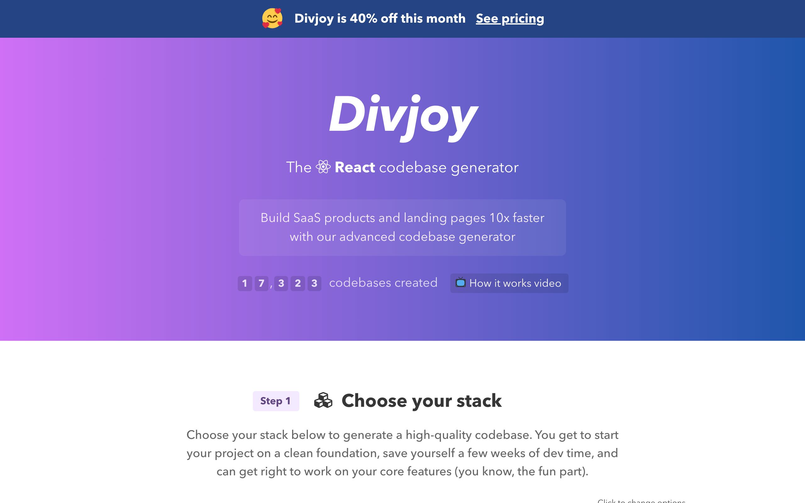 Divjoy screenshot