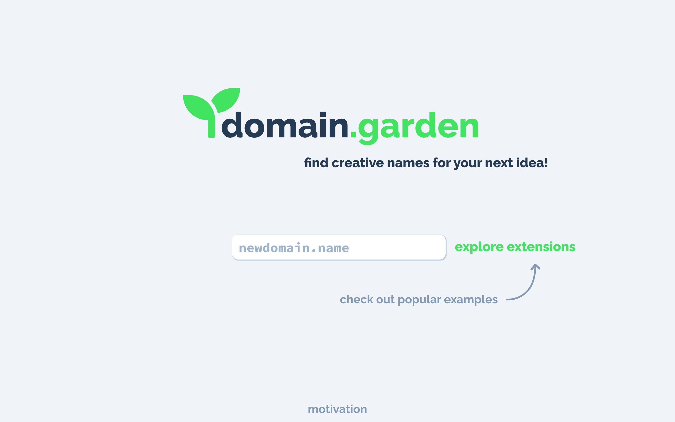 Domain Garden screenshot