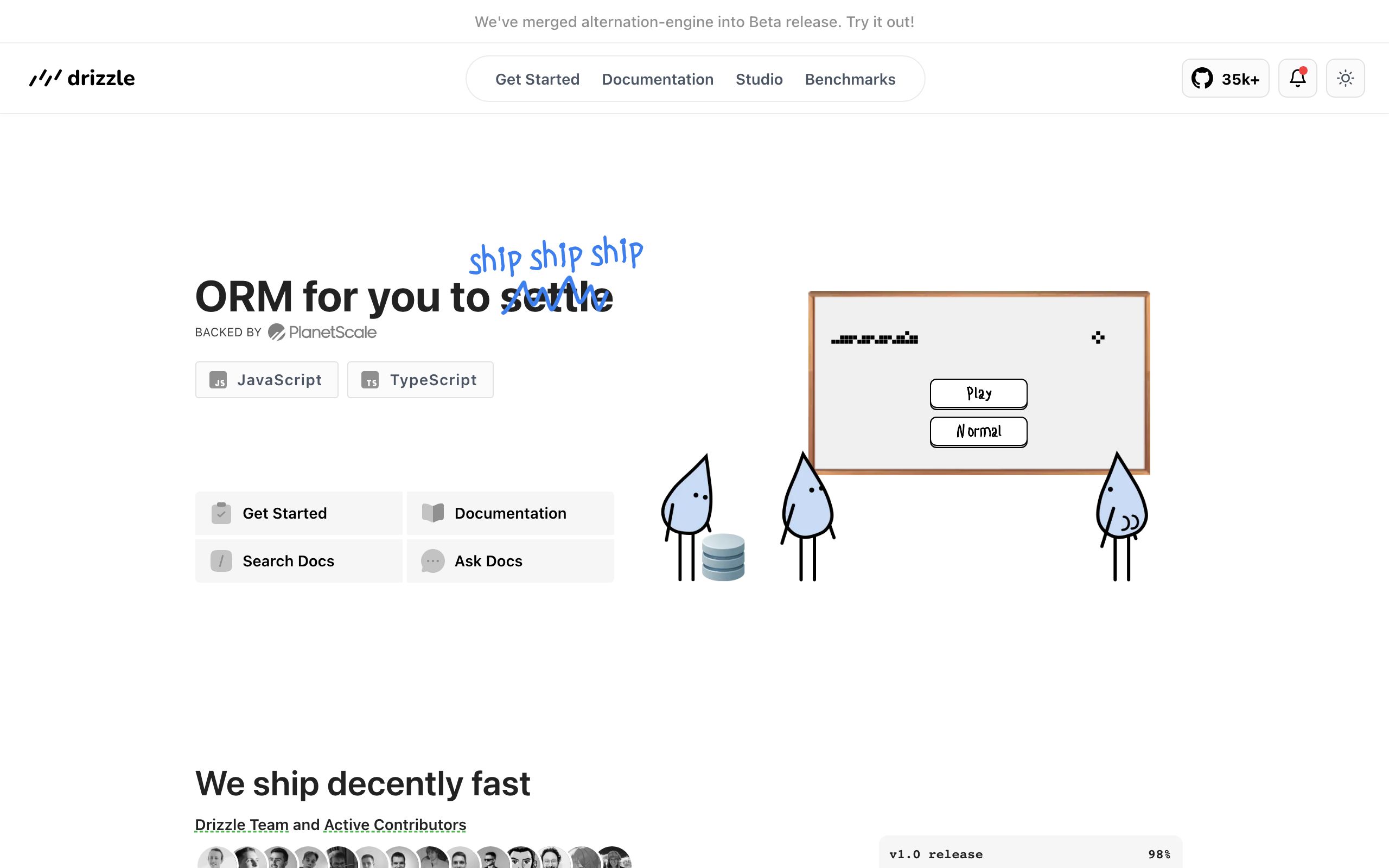 Drizzle ORM screenshot