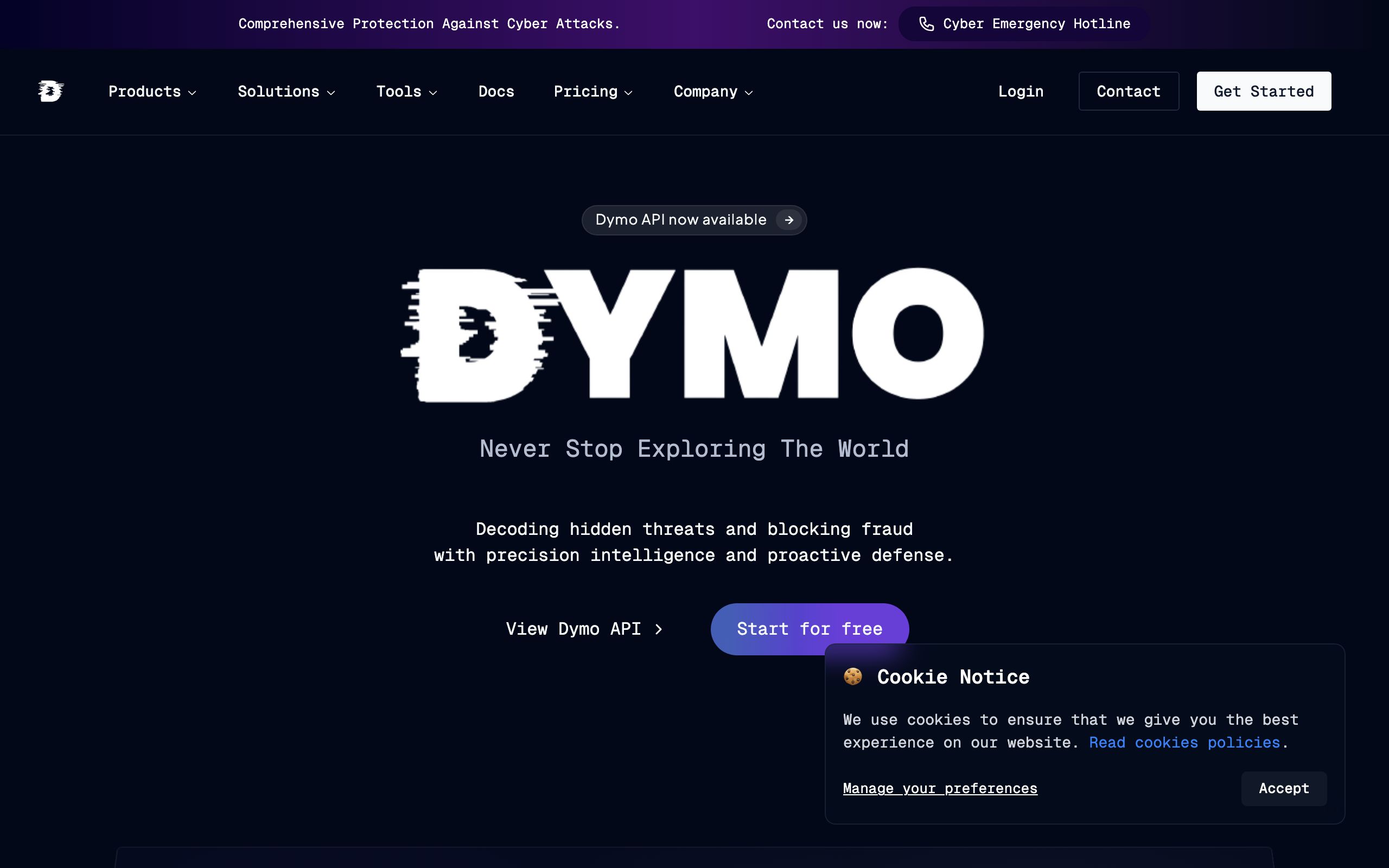 Dymo screenshot