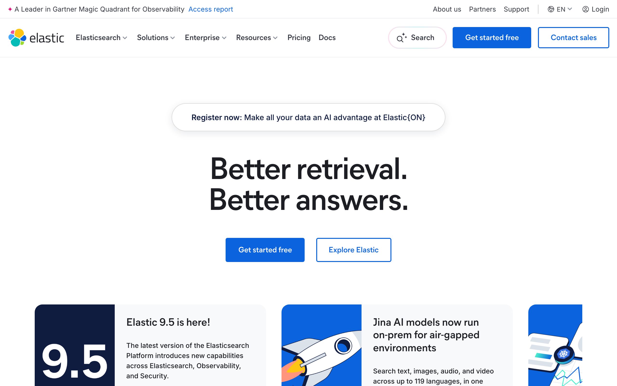 Elastic screenshot