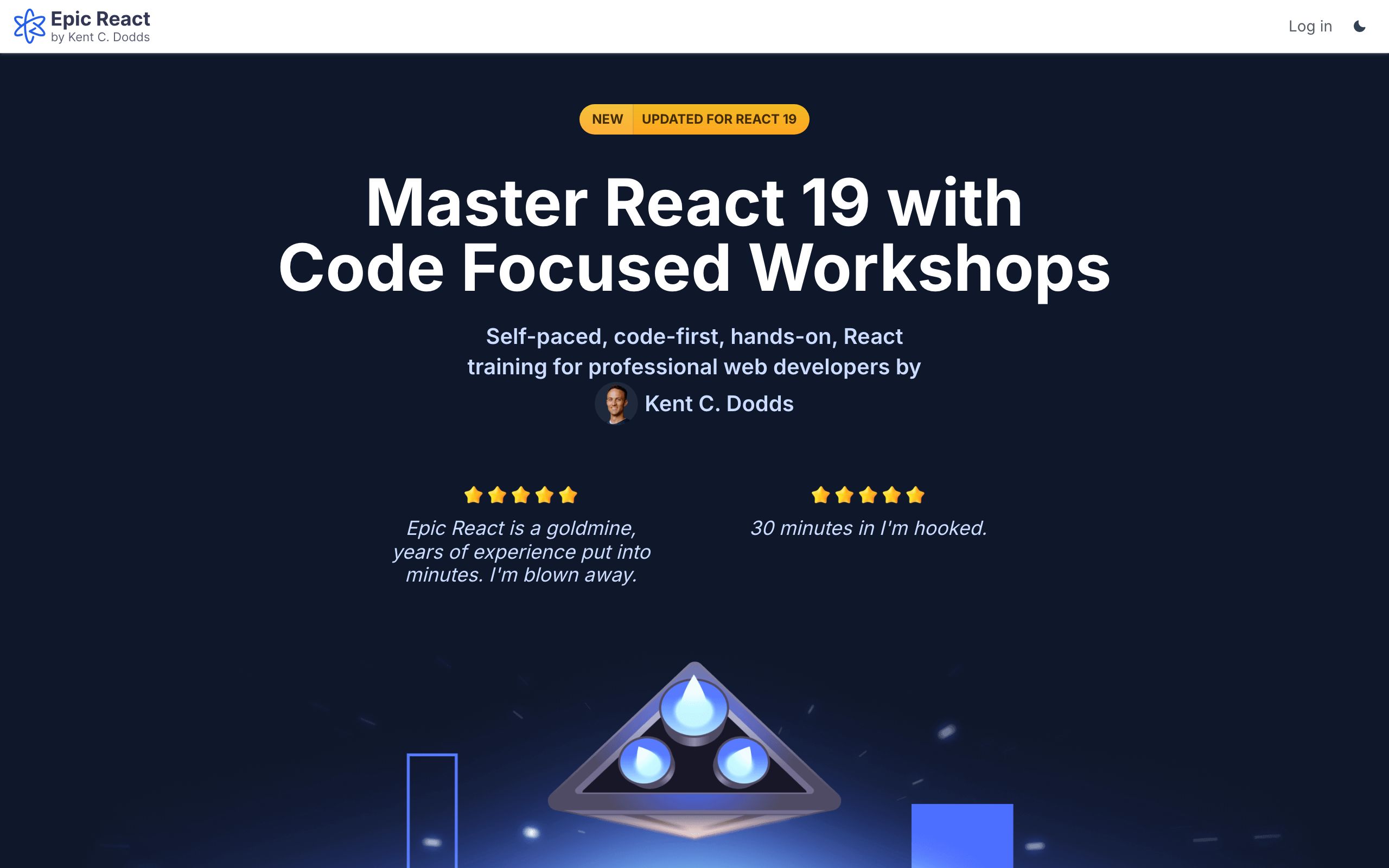 Epic React screenshot