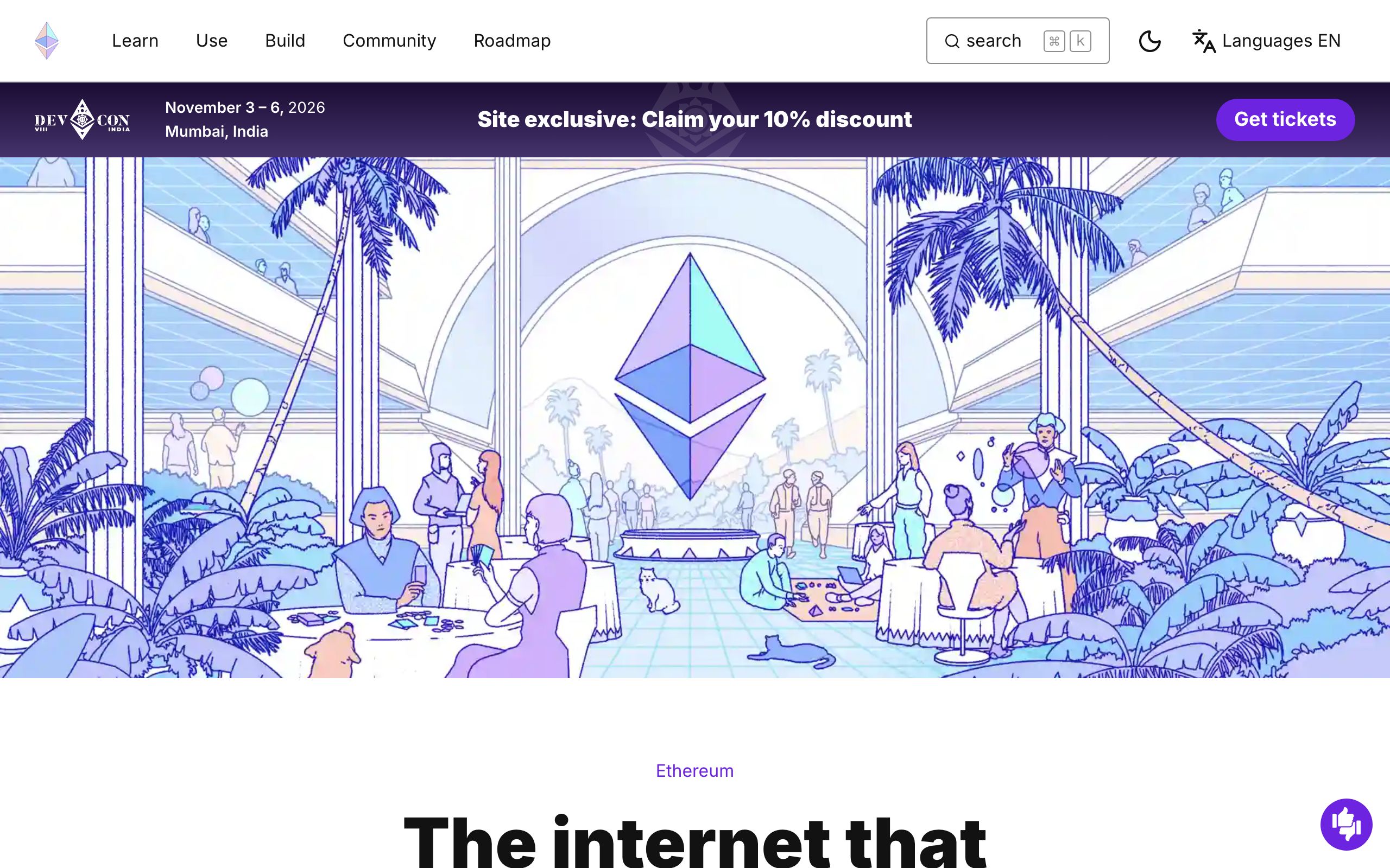 Ethereum screenshot