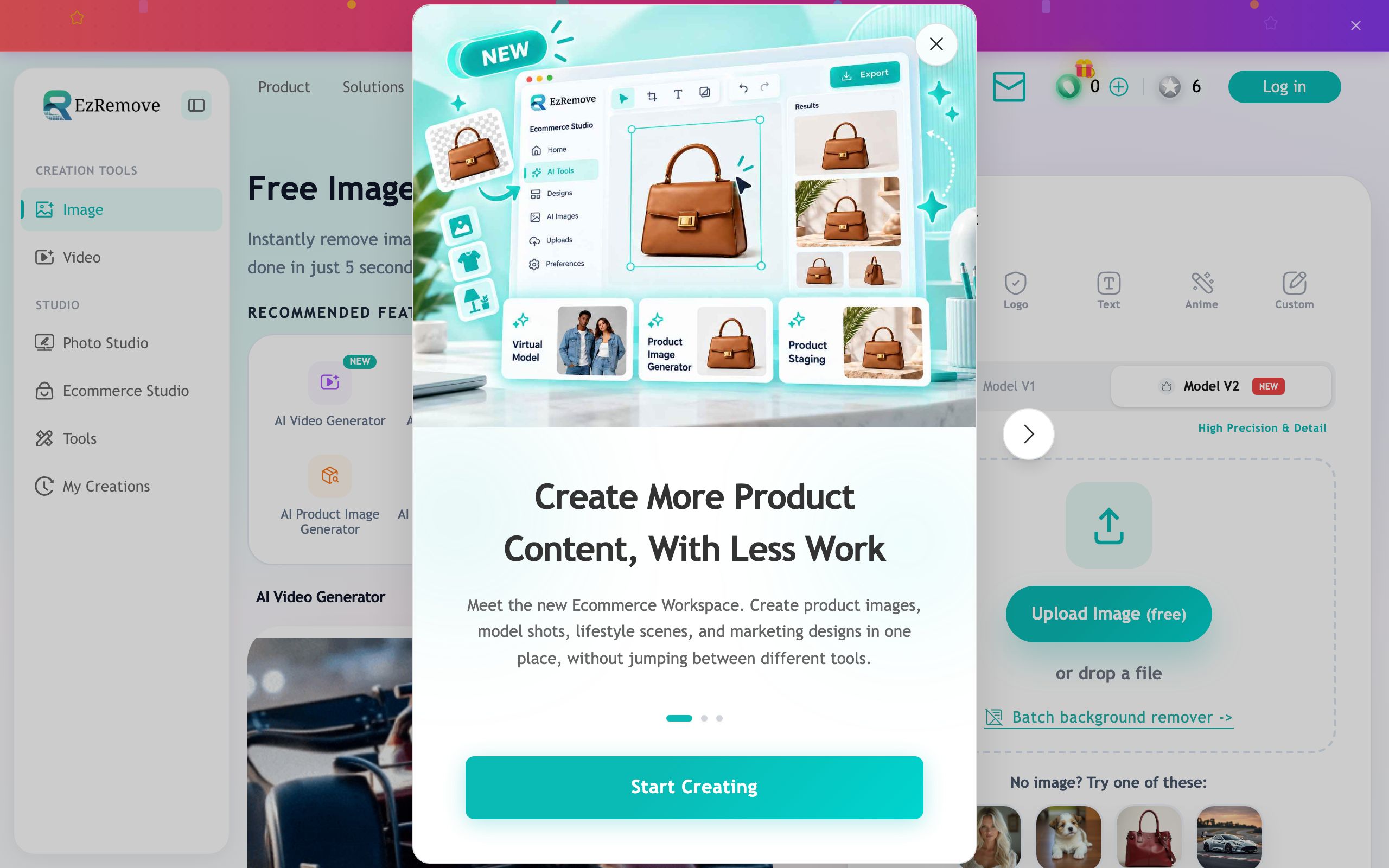 EzRemove screenshot