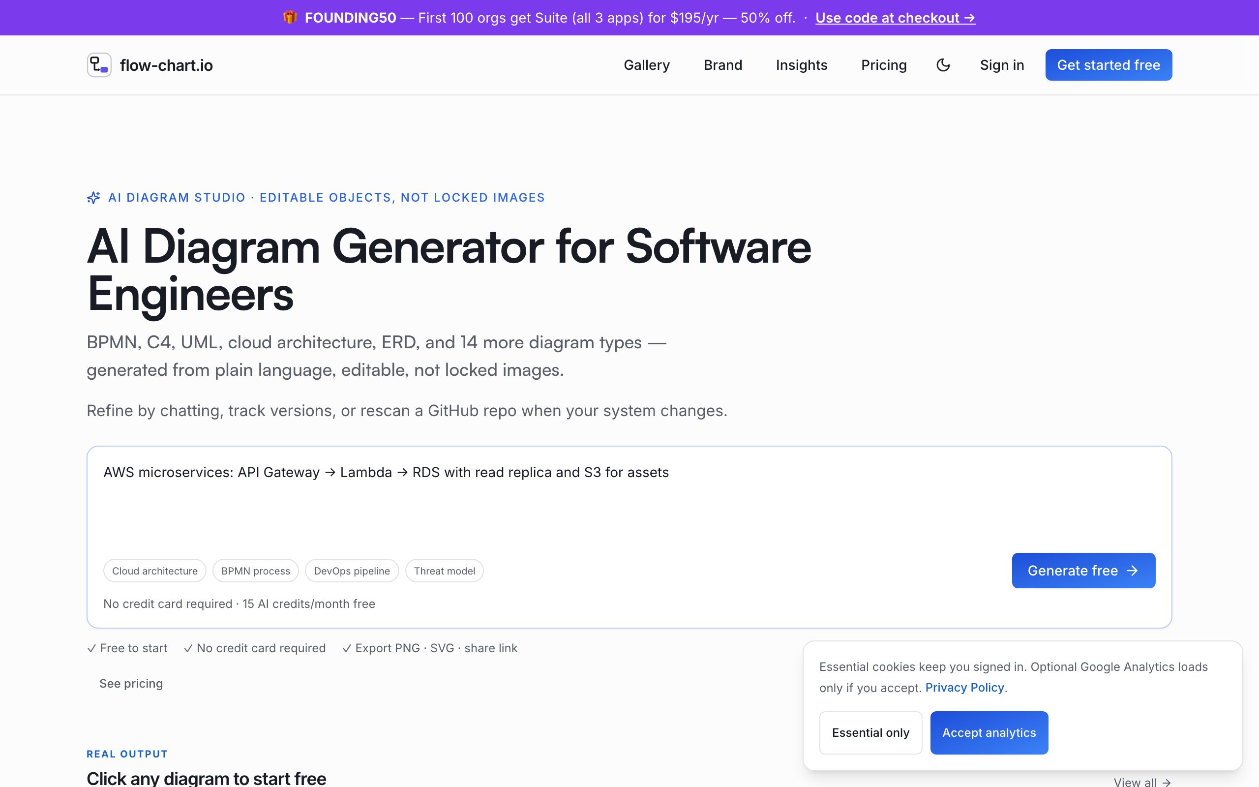 flow-chart.io screenshot