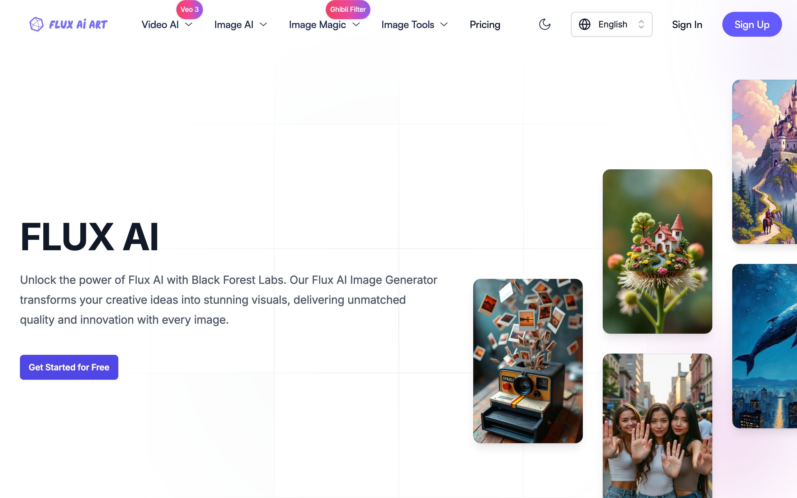 FLUX AI screenshot