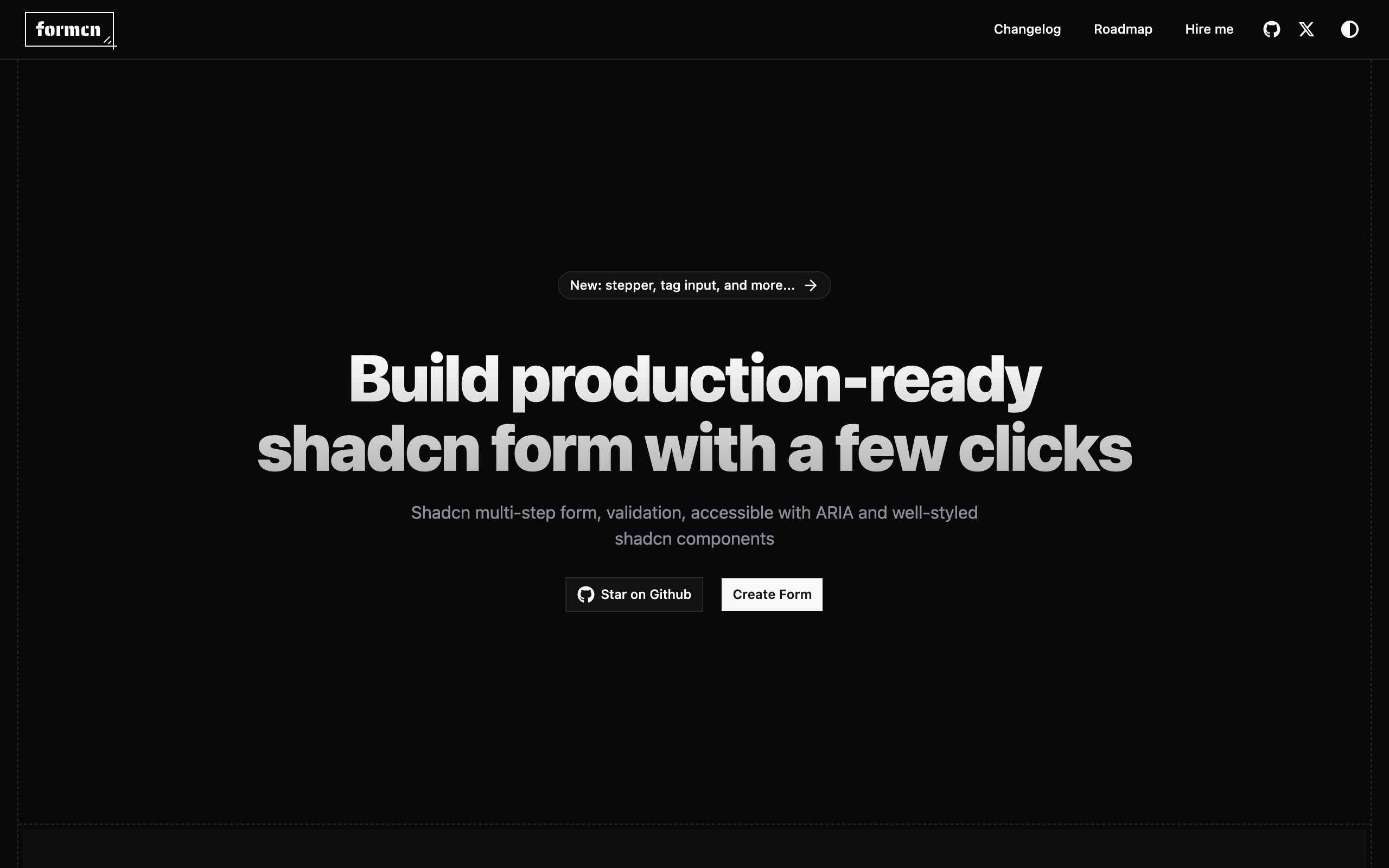 Formcn screenshot