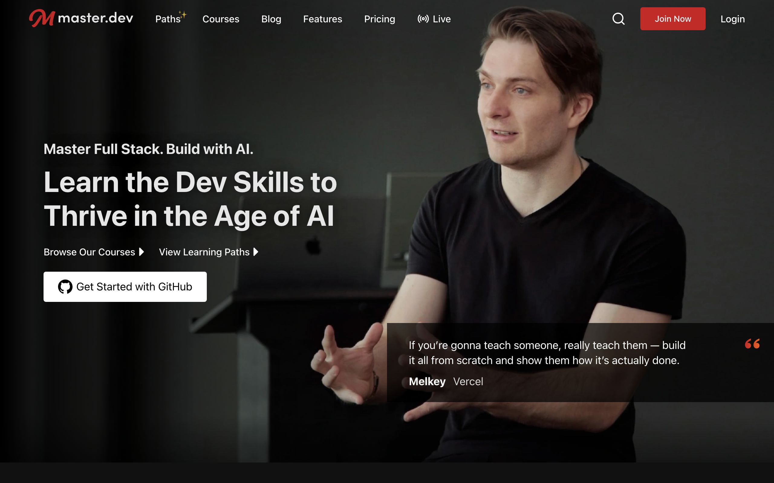 Frontend Masters screenshot