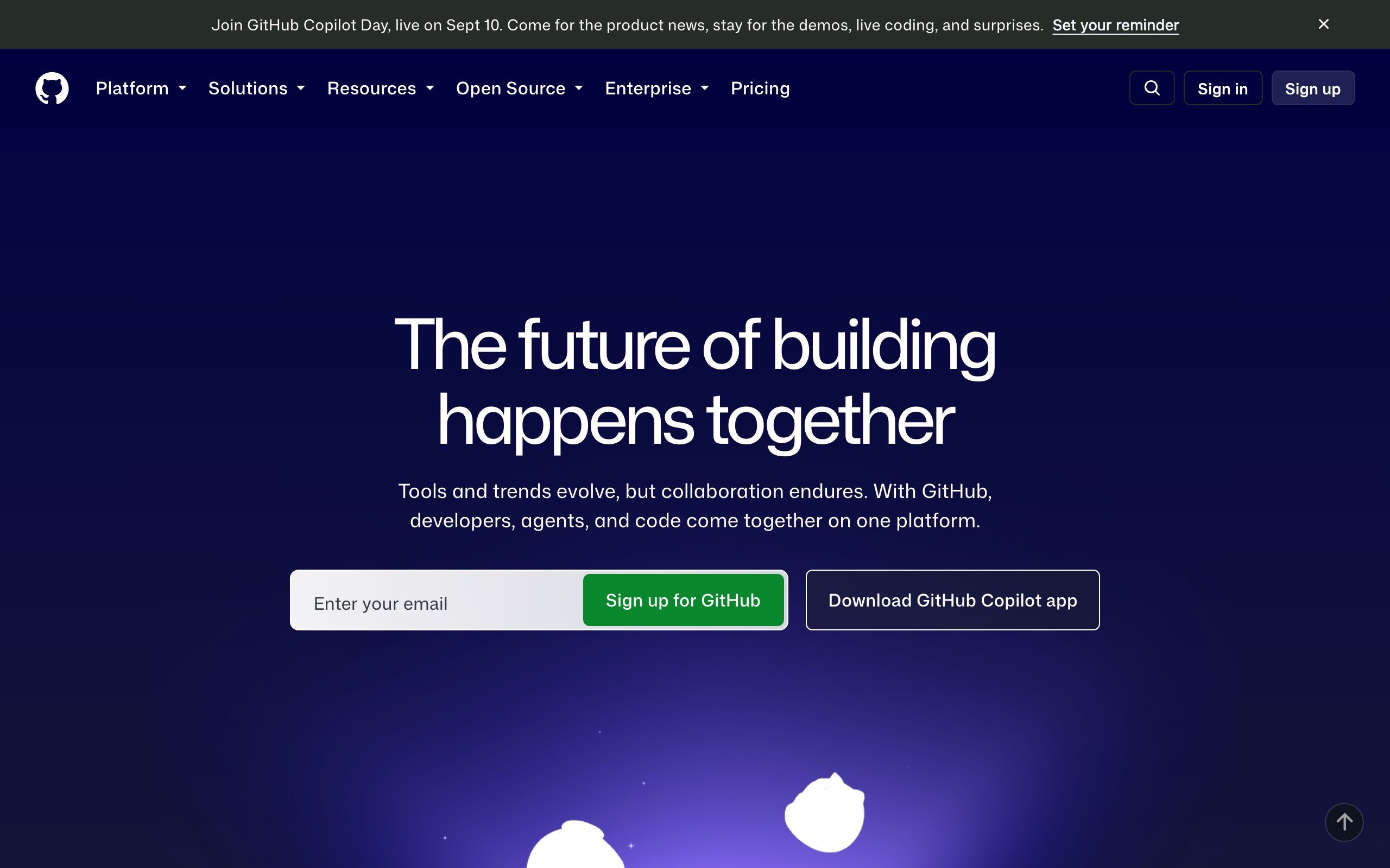 GitHub screenshot