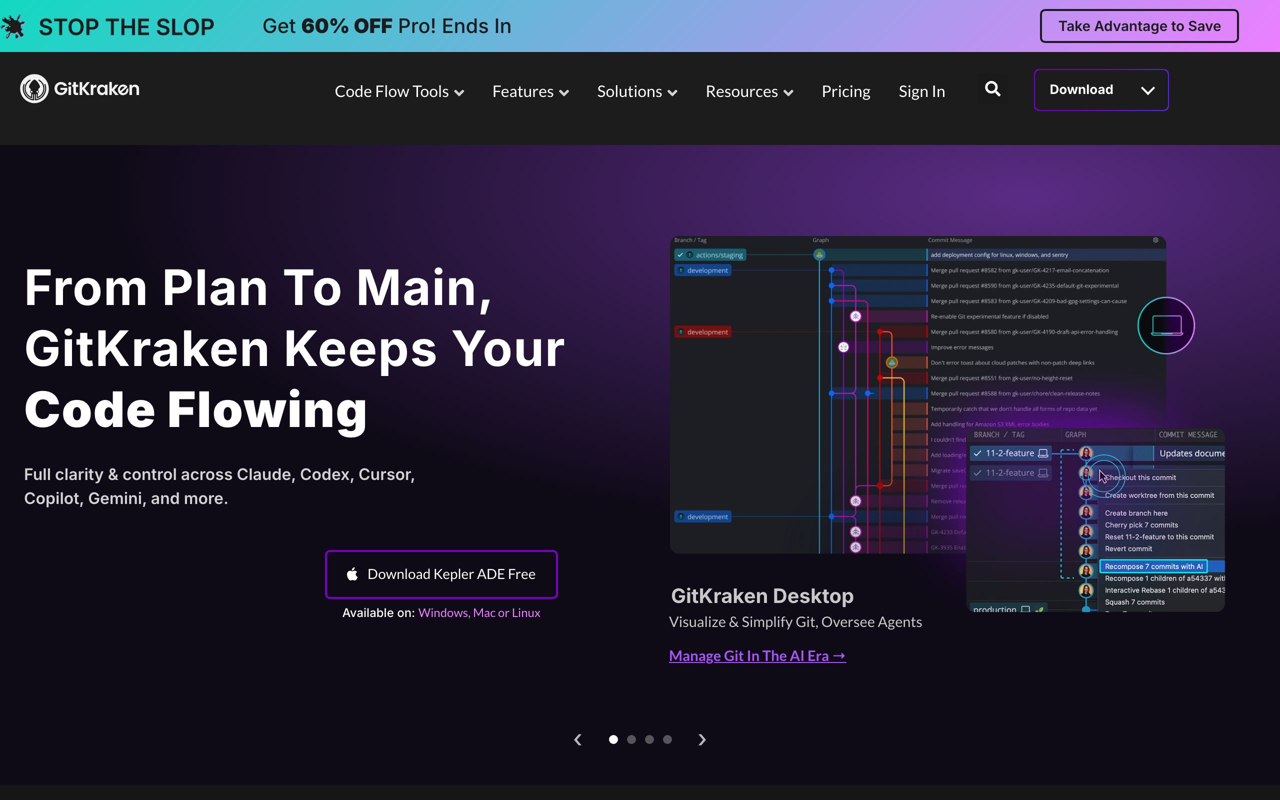 GitKraken screenshot