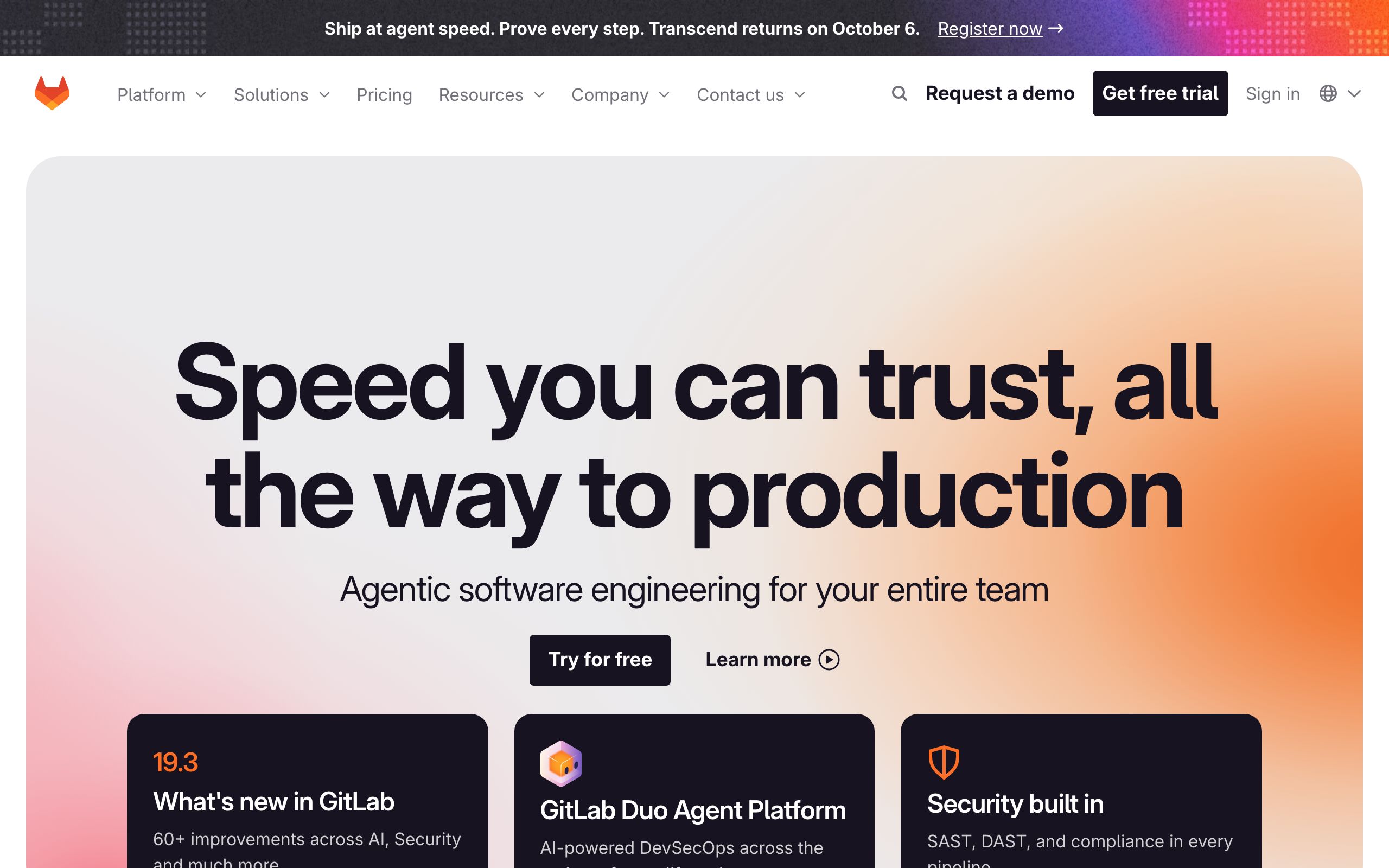 GitLab screenshot