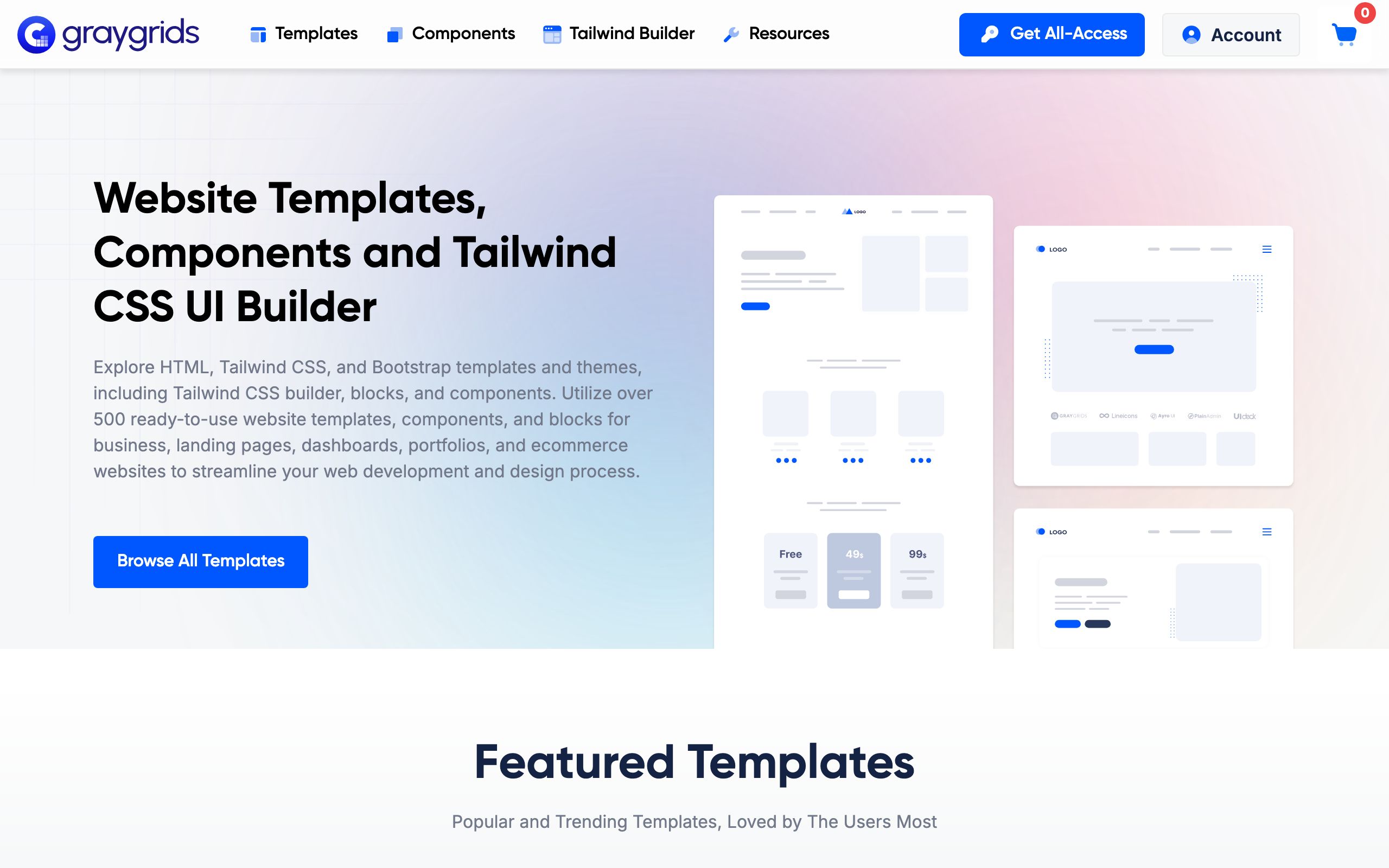 GrayGrids screenshot