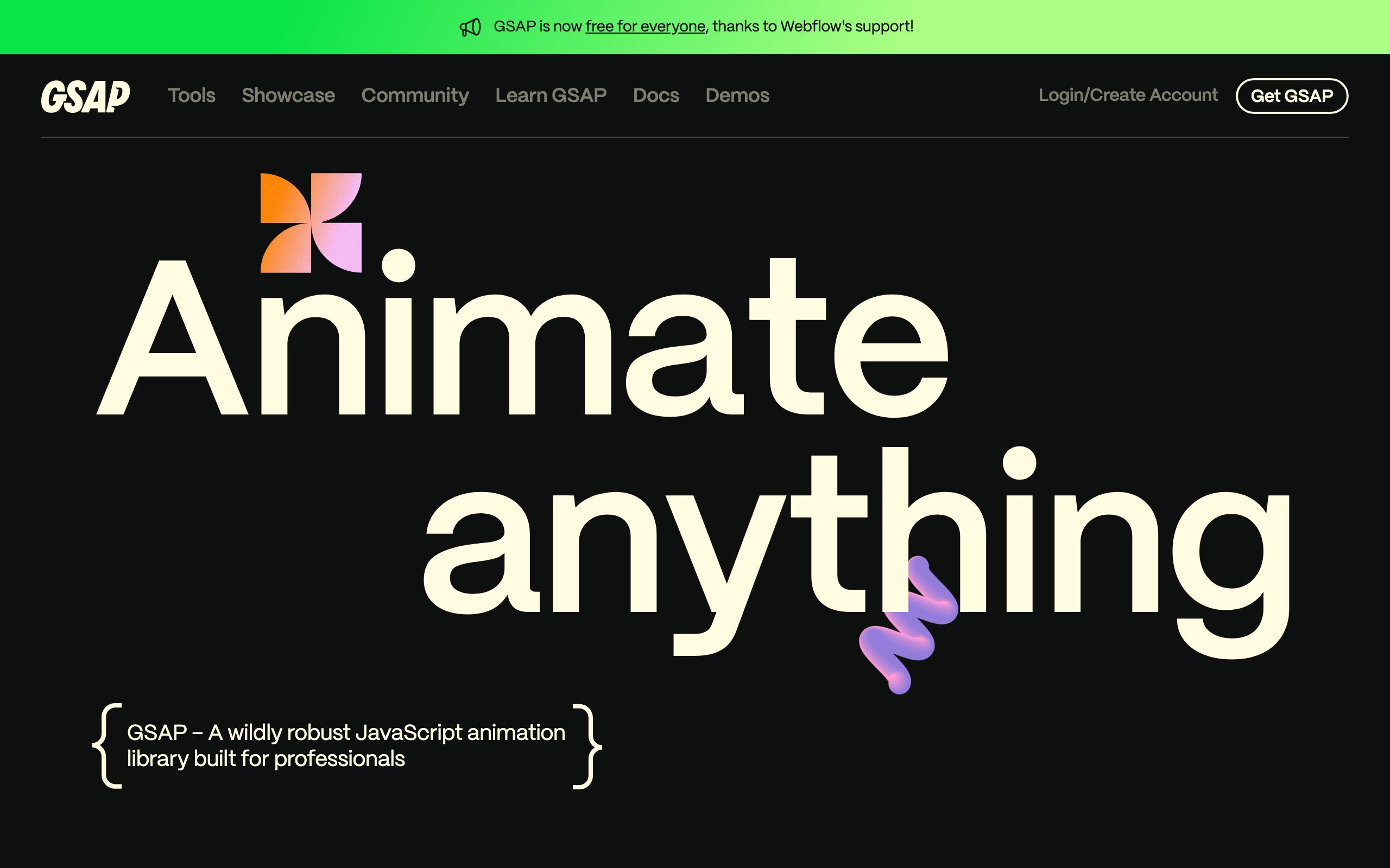 GSAP screenshot