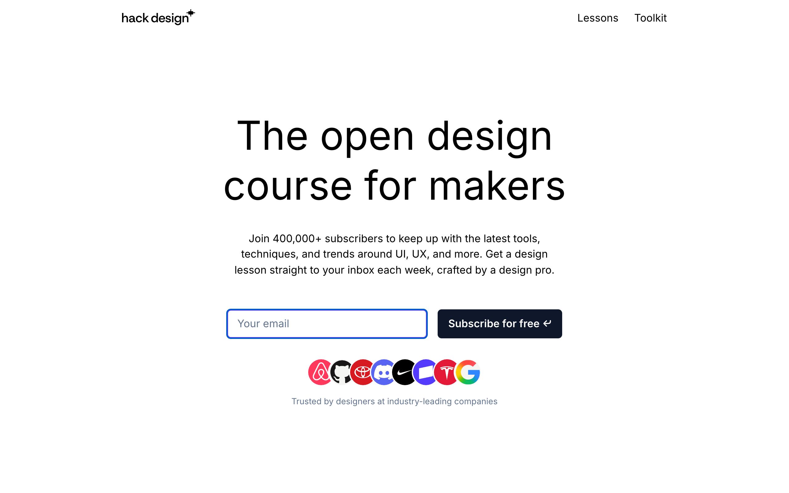 Hack Design screenshot