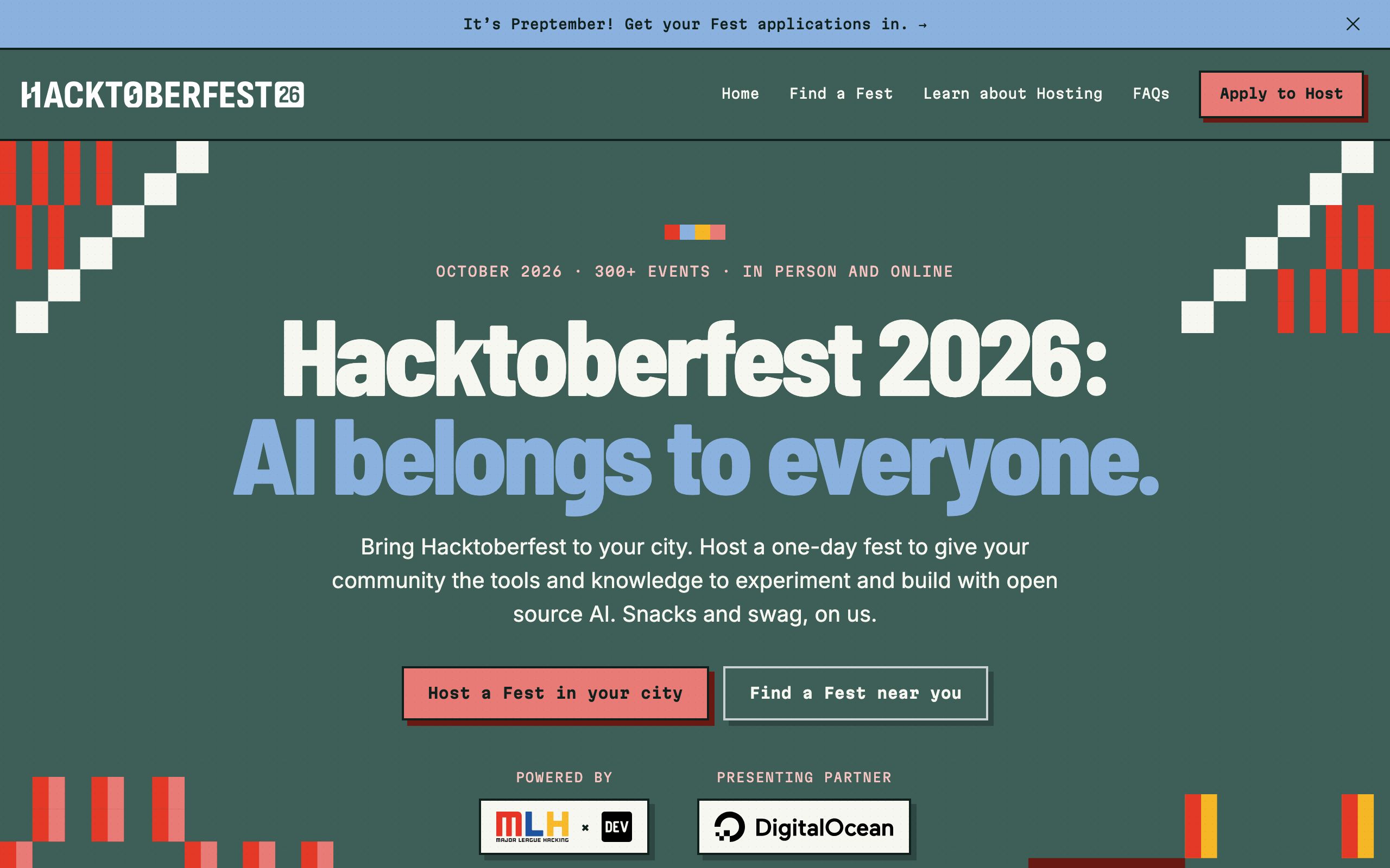 Hacktoberfest screenshot