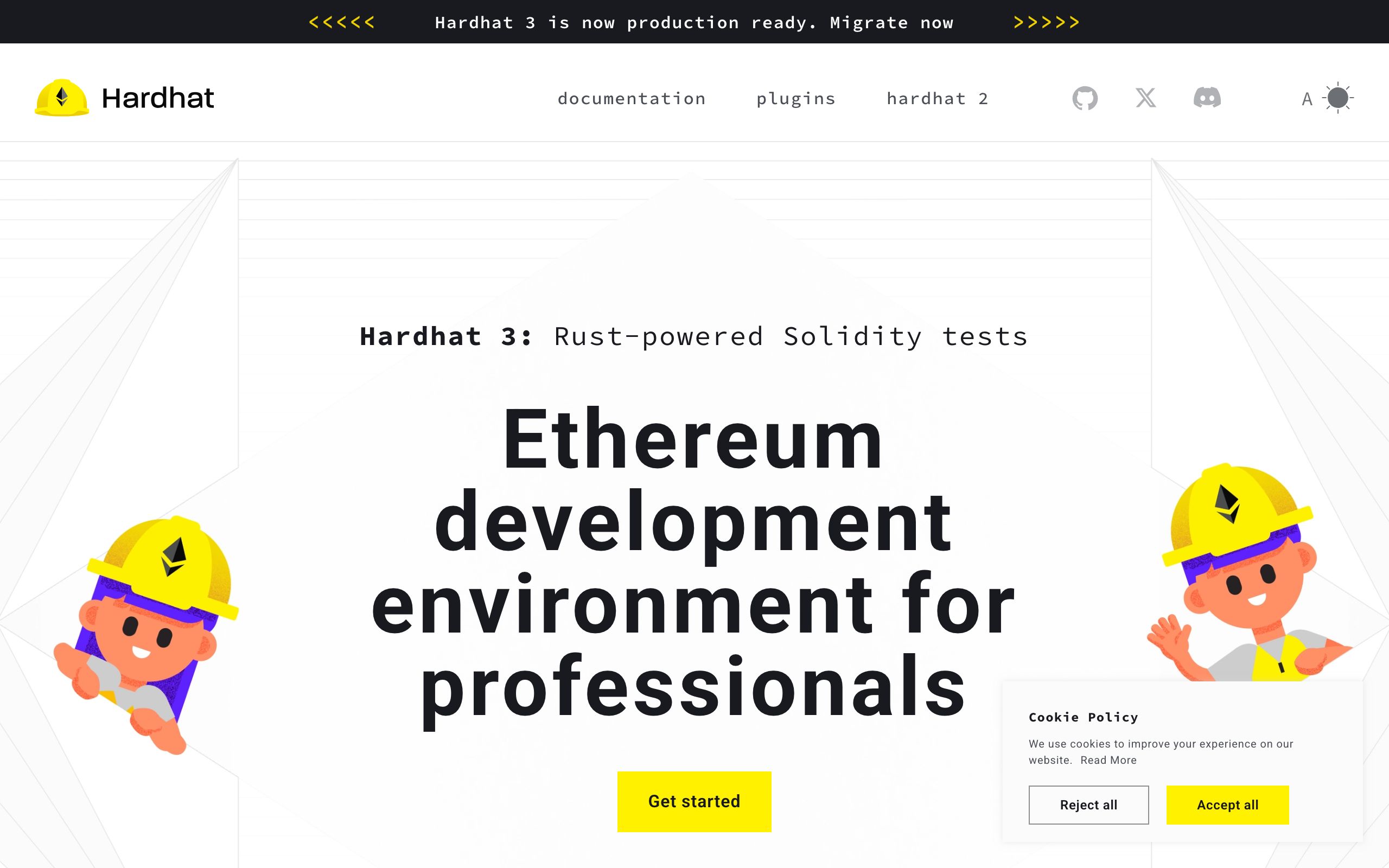 Hardhat 3 screenshot