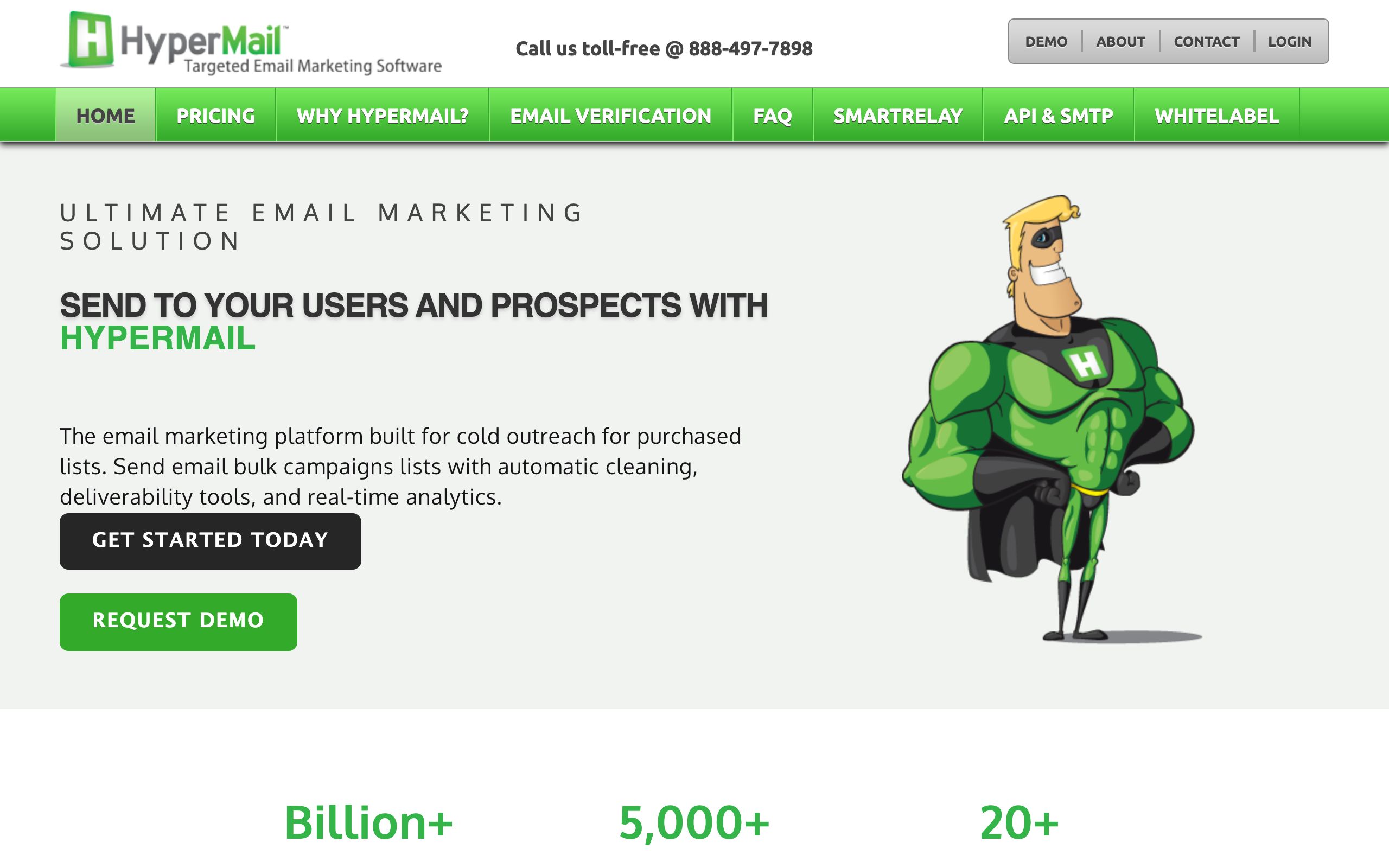 Hypermail screenshot