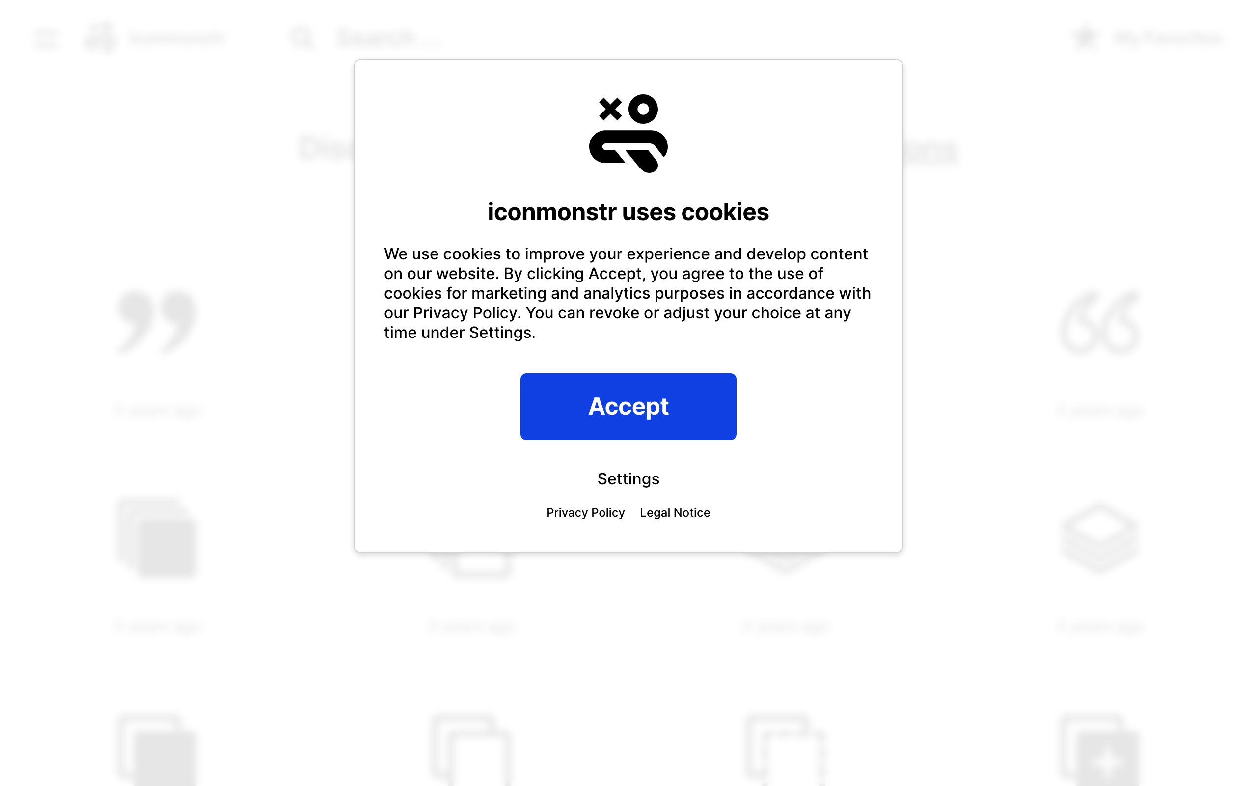 iconmonstr screenshot