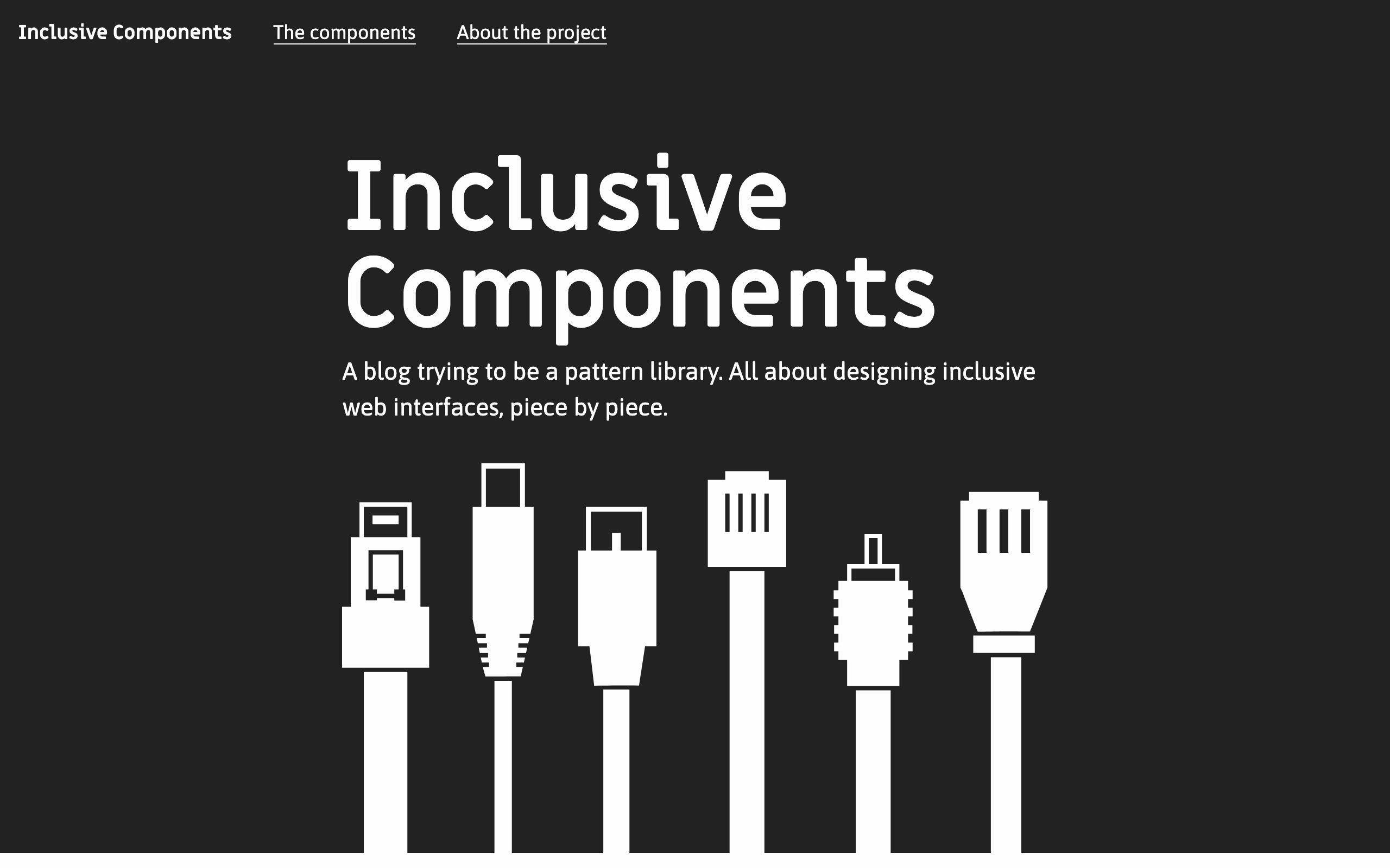 Inclusive Components screenshot