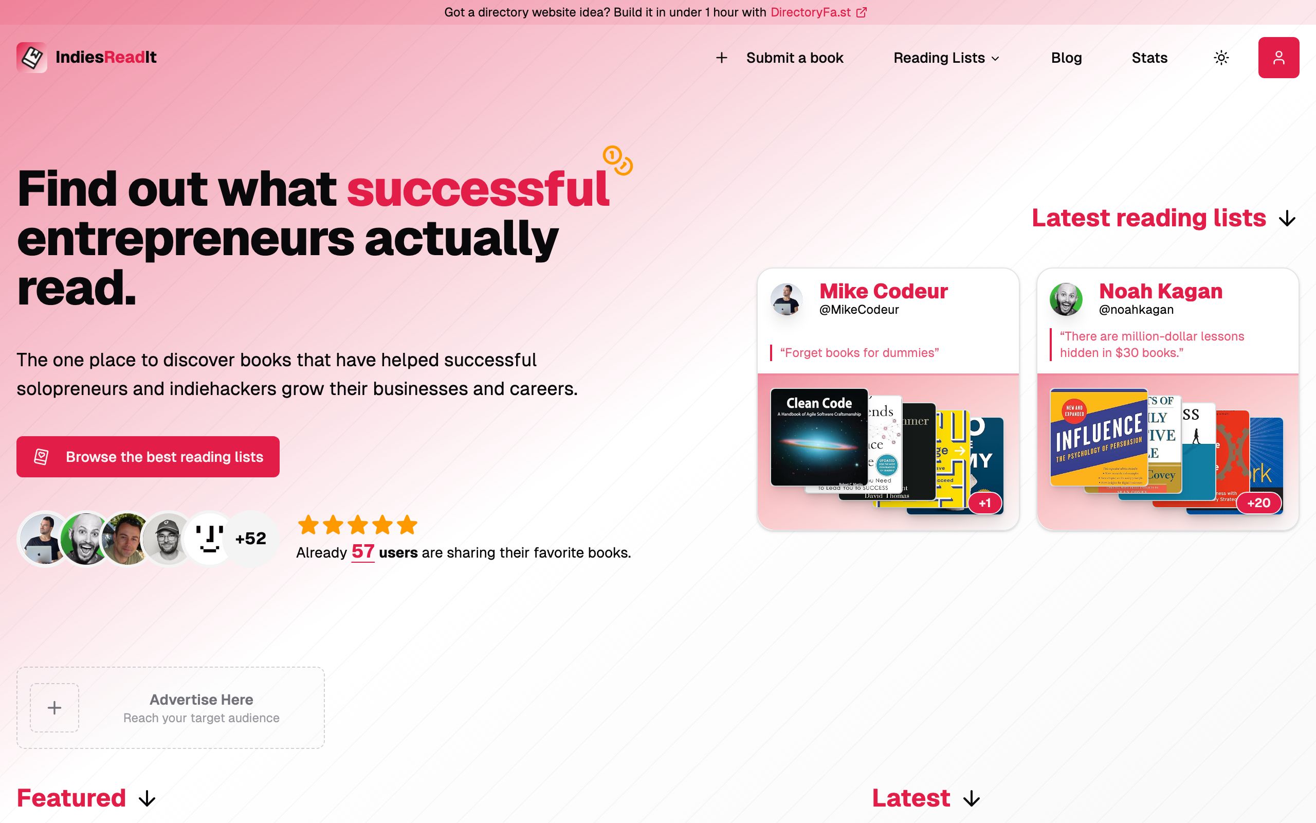 IndiesRead screenshot