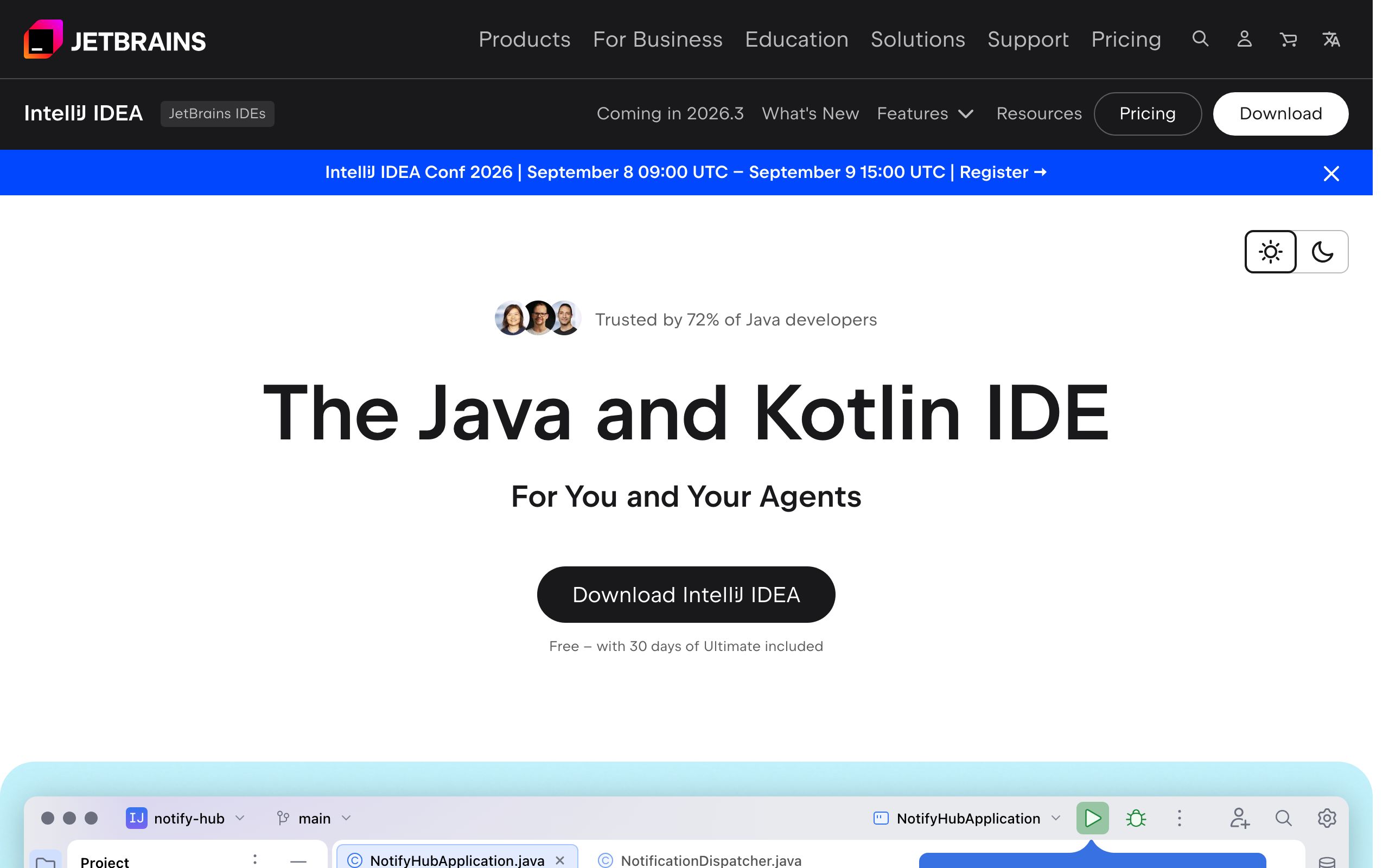 IntelliJ IDEA screenshot