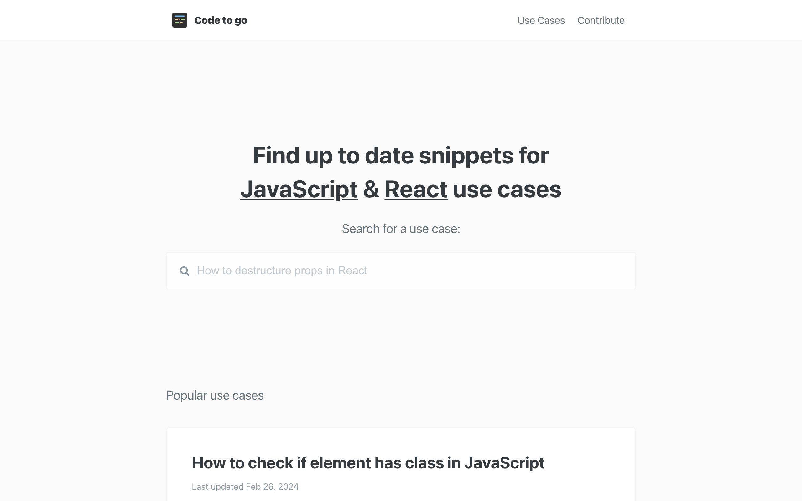 JavaScript Code to go screenshot